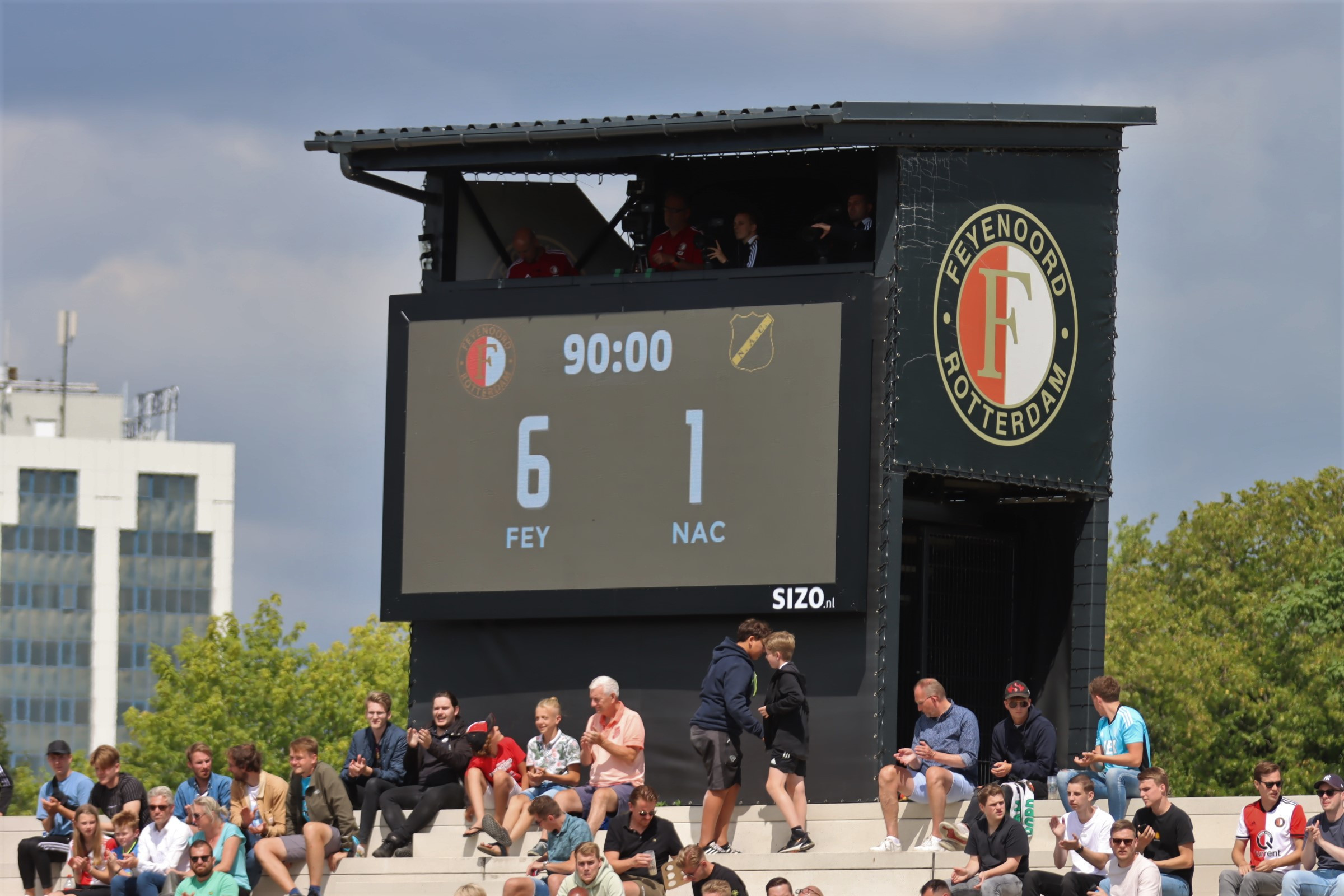 Fotoverslag Feyenoord - NAC Breda (6-1)