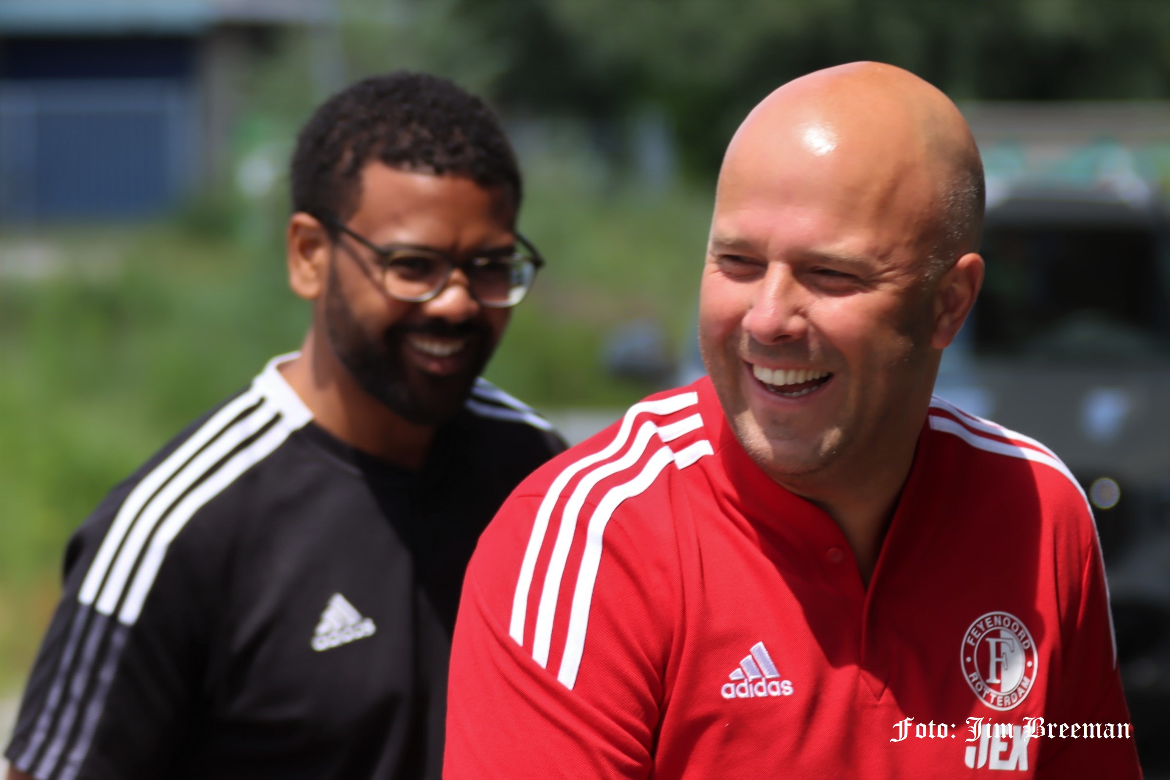 Slot: "Ik ben heel blij nog langer bij Feyenoord werkzaam te zijn"