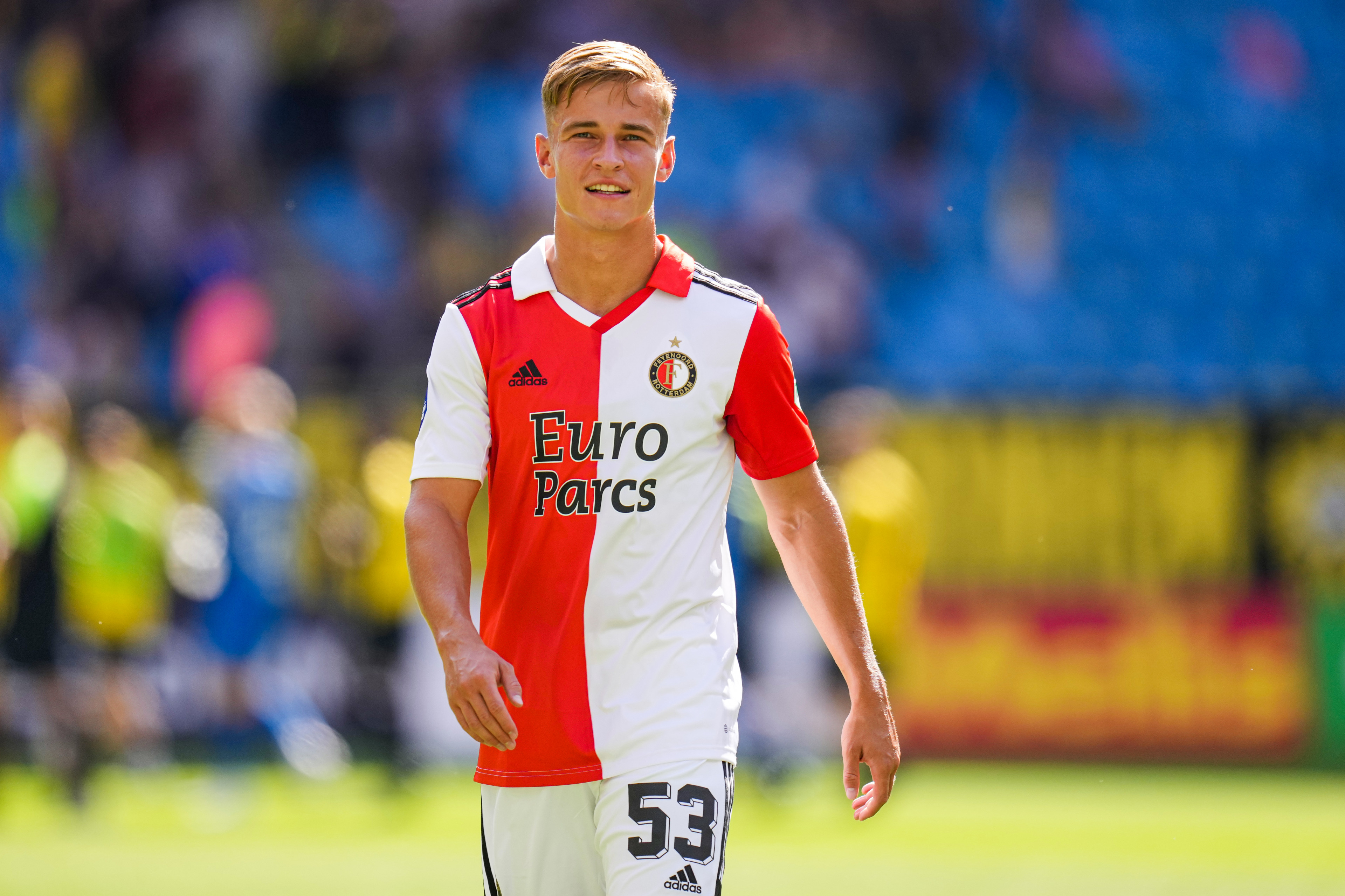 Noah Naujoks blijft achter in Rotterdam