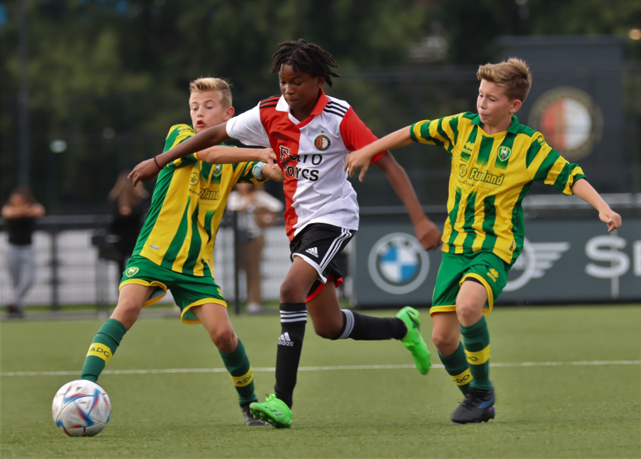 Feyenoord O13 wint van ADO Den Haag/HFC O13 (2-1)