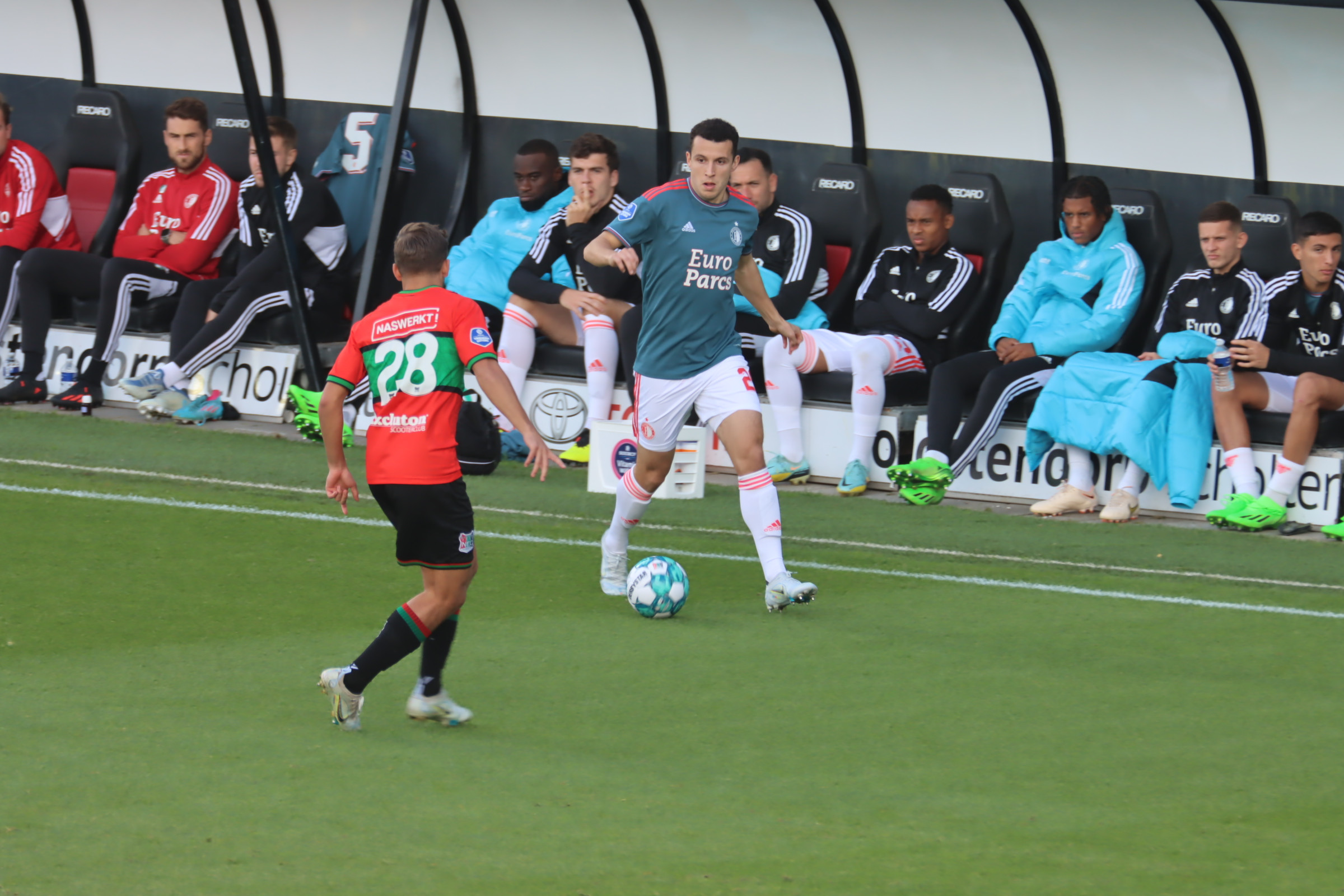 Fotoverslag NEC - Feyenoord (1-1)