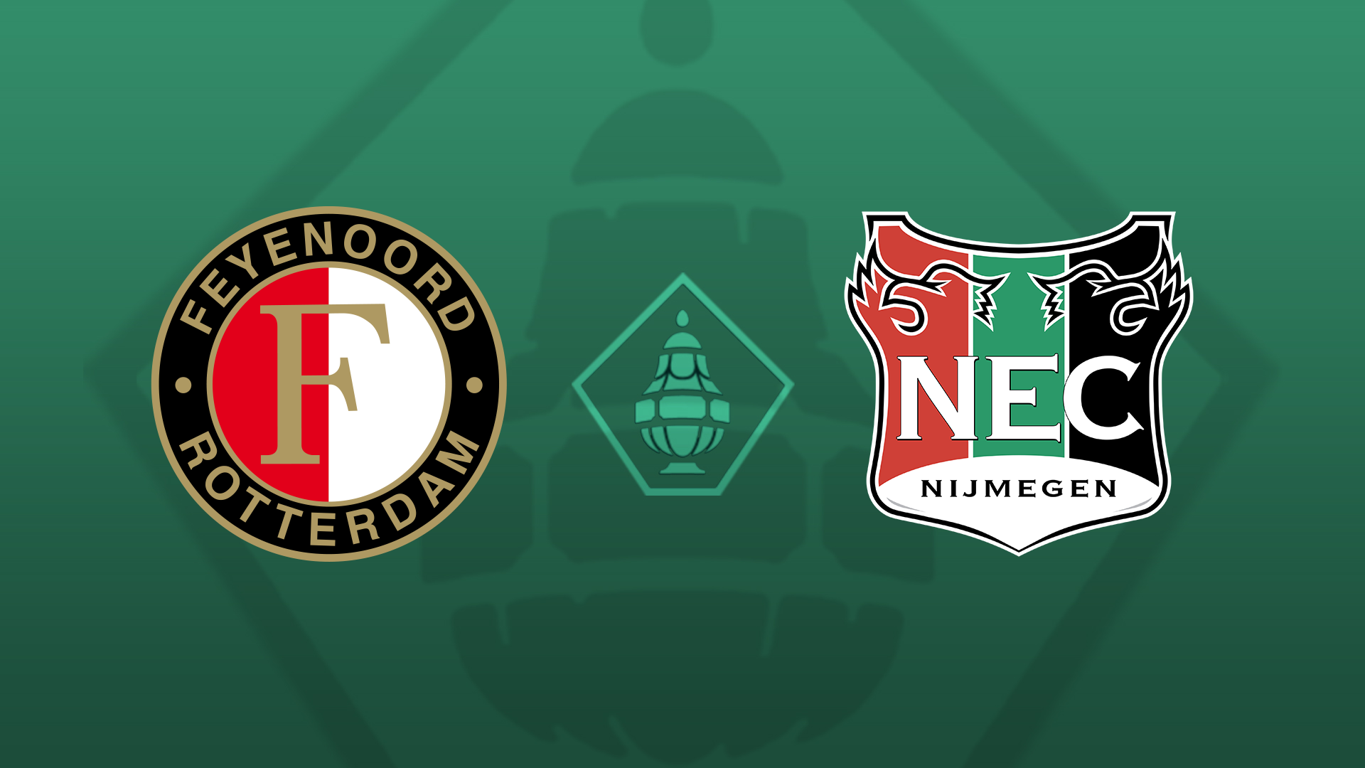 KNVB Beker • Feyenoord treft NEC in de achtste finale