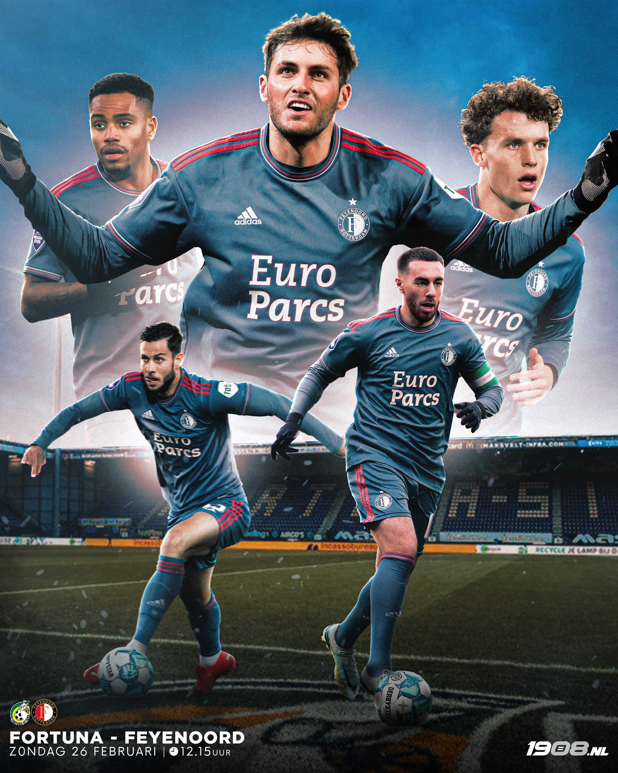 MATCHDAY • Feyenoord op bezoek bij Fortuna Sittard