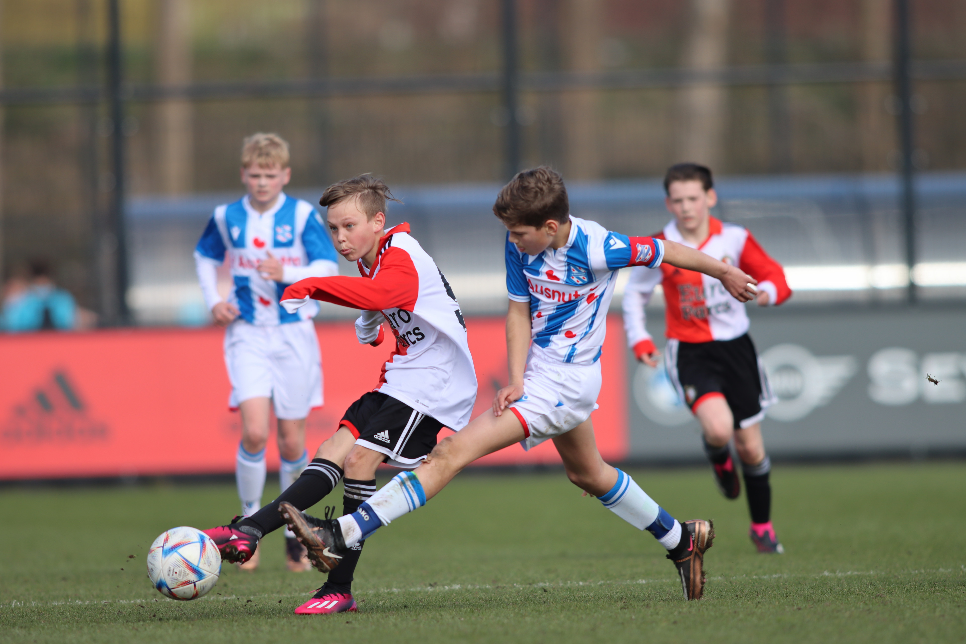 Feyenoord O13 wint van SC Heerenveen (4-0)