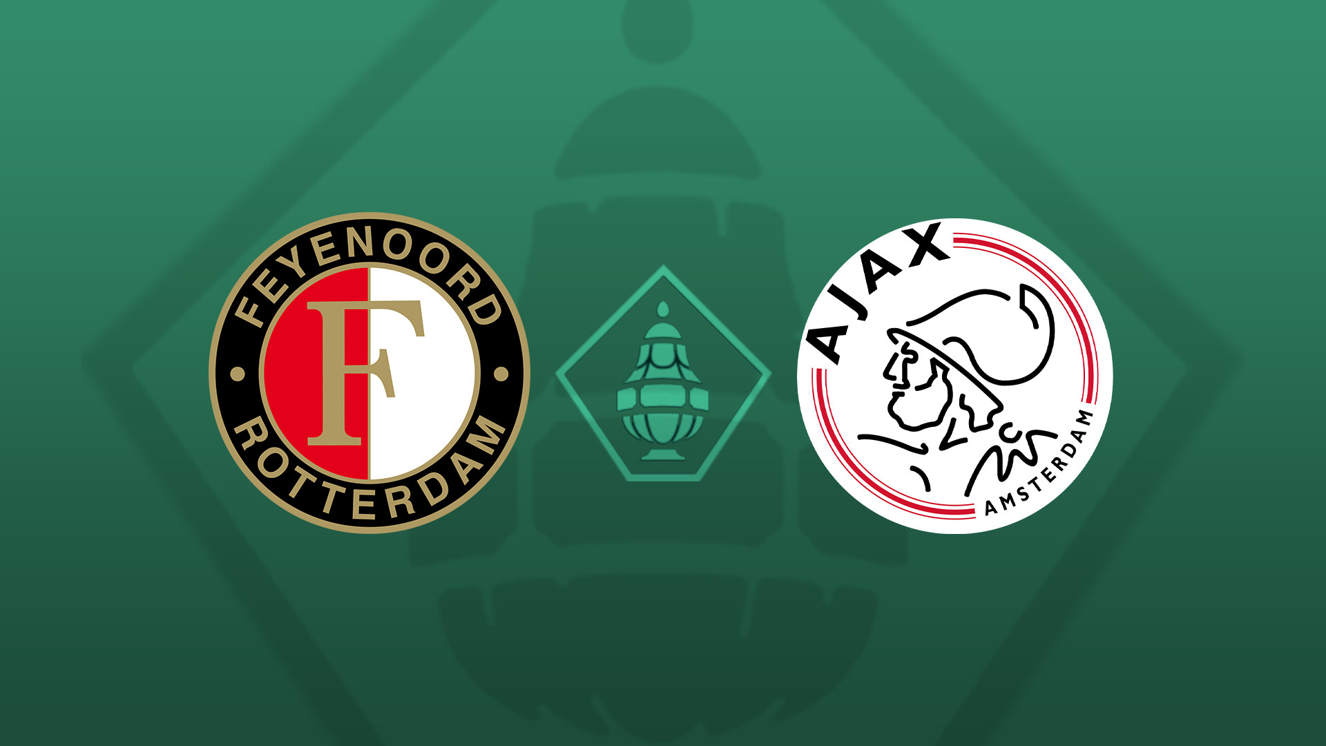 Feyenoord loot Ajax in halve finale TOTO KNVB Beker
