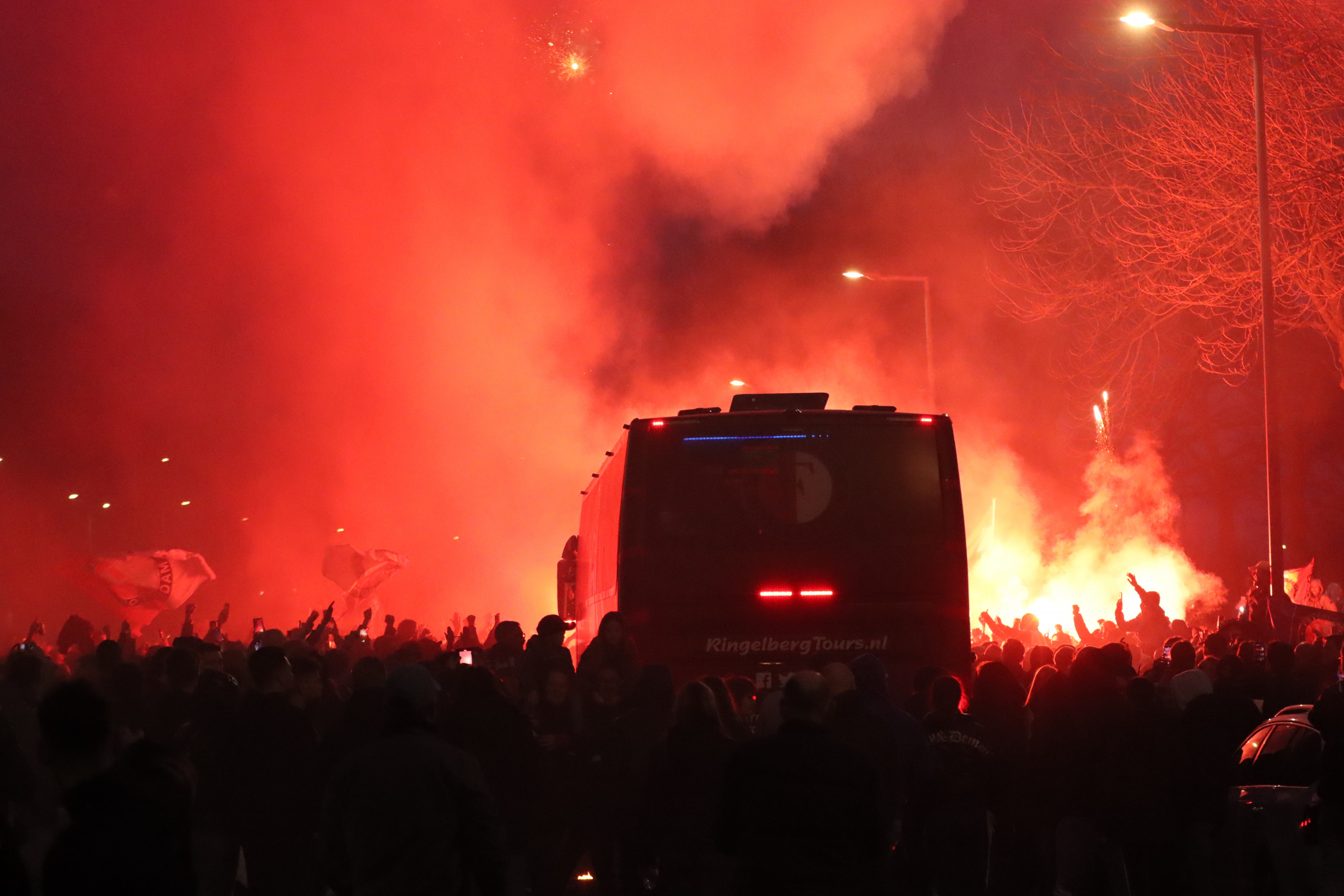 Feyenoord bedankt supporters voor onthaal