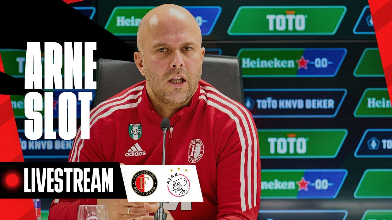 [LIVE 14:15 uur] Persconferentie Arne Slot in aanloop naar bekerklassieker