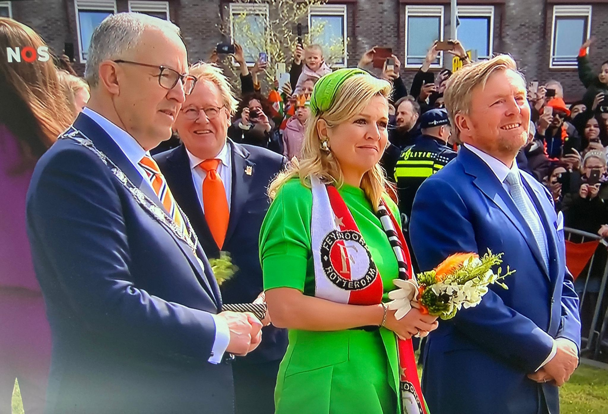 Feyenoord prominent aanwezig tijdens Koningsdag