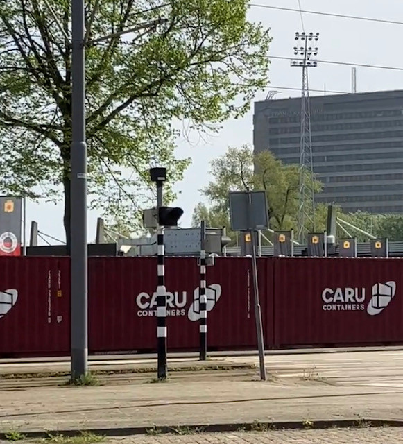 Excelsior-stadion omgetoverd tot vesting