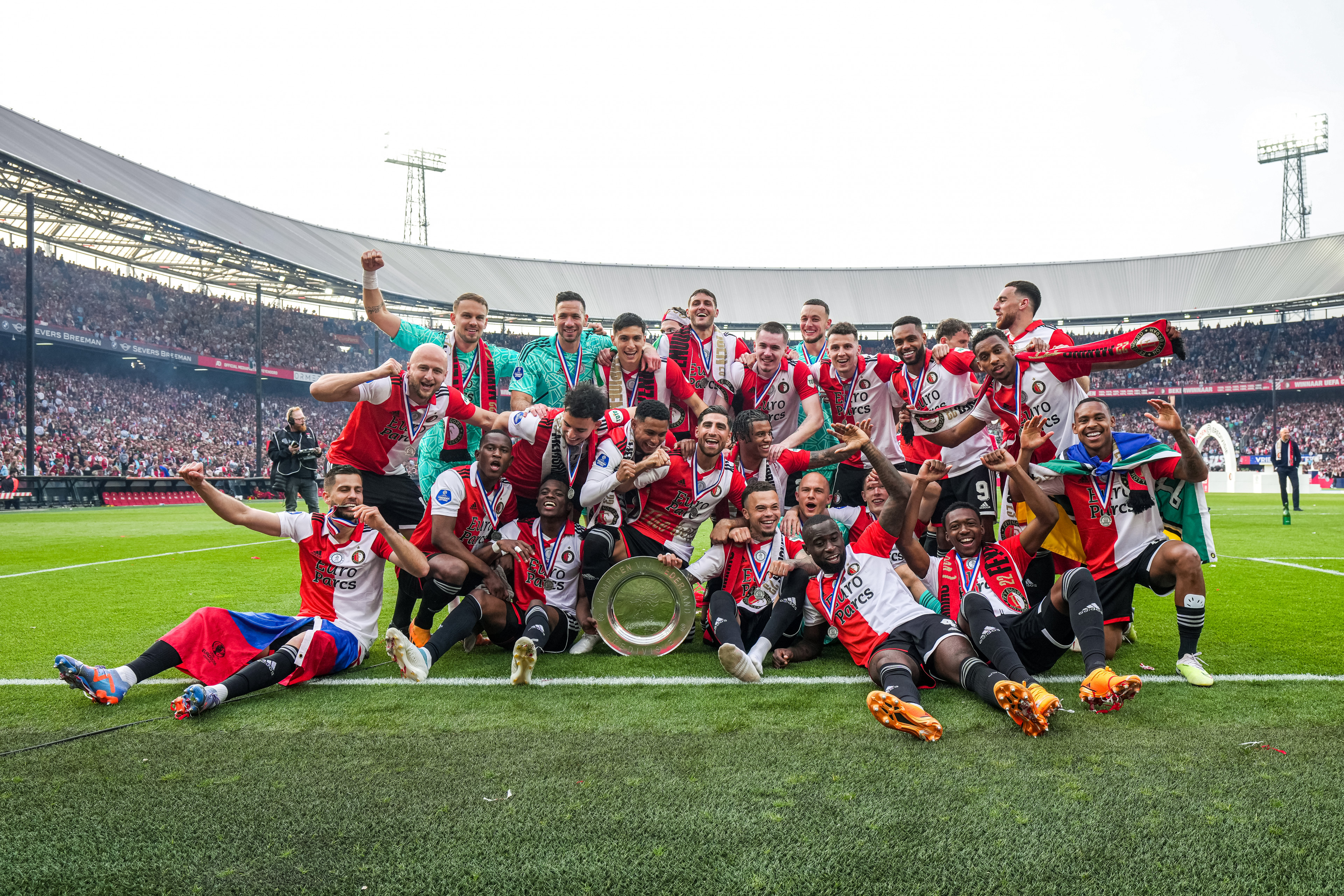 spelers foto met schaal