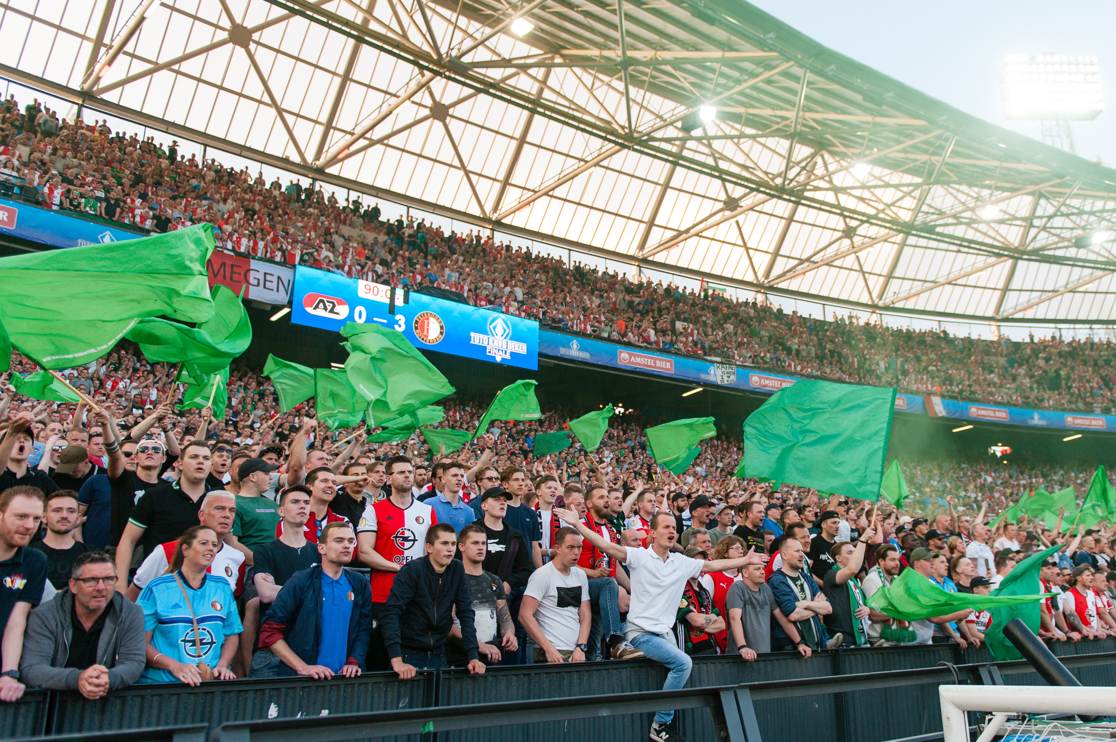 Hoe werd De Kuip het decor van de bekerfinale? "Ook voor de buitenwacht een traditie"