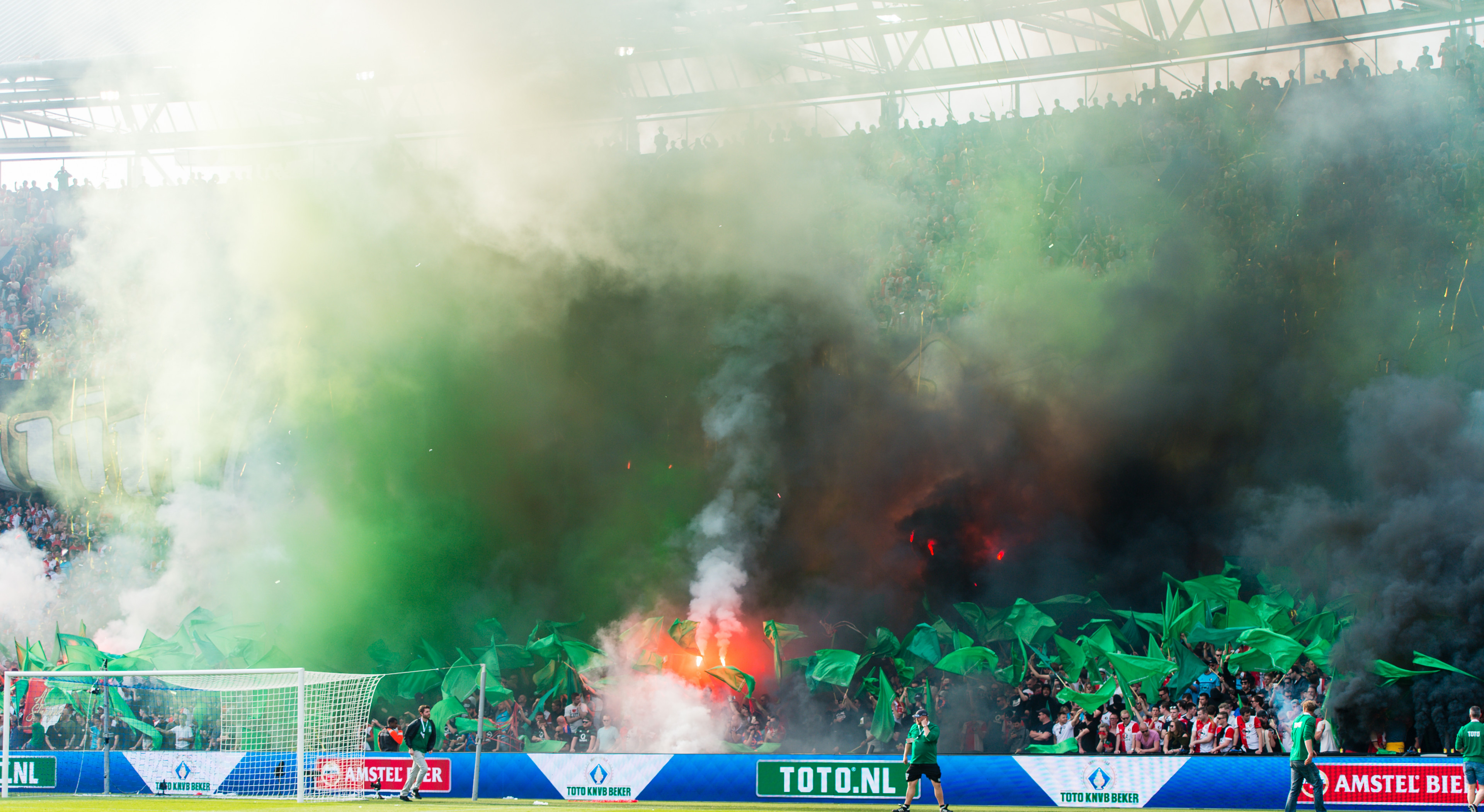 KNVB wil parterrevakken sluiten bij bekerfinale