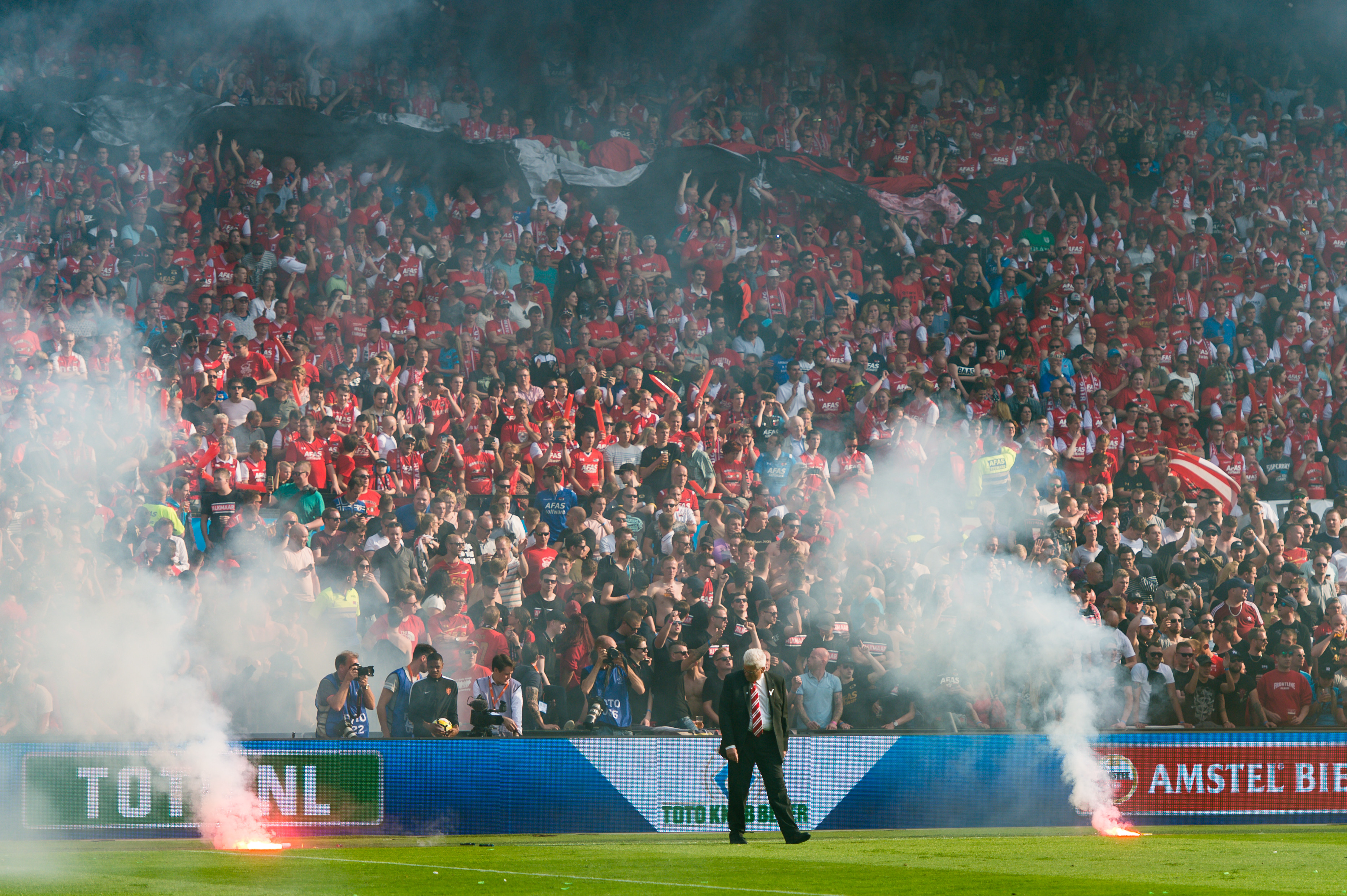 Géén loting bij grootschalige verkoop bekerfinale