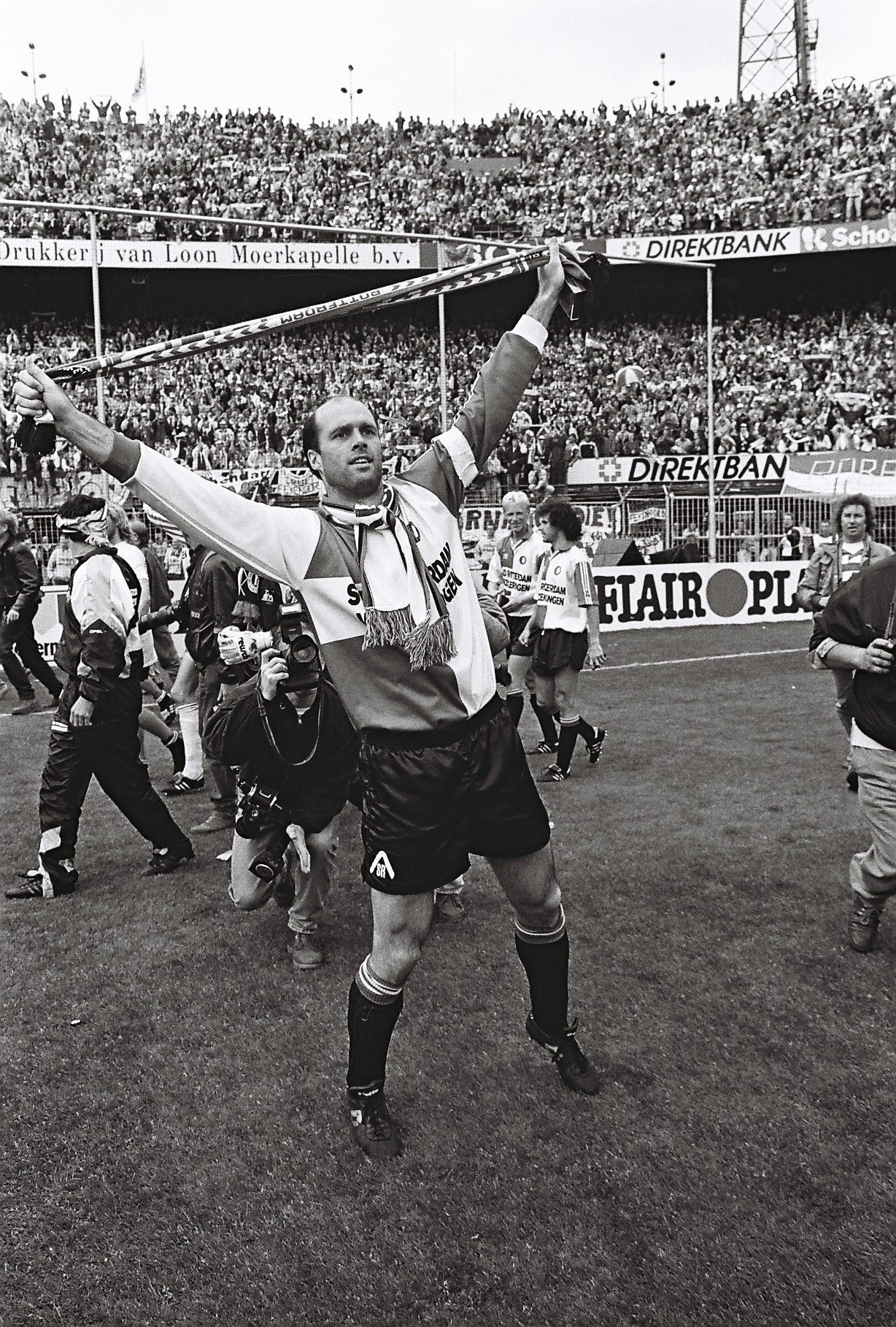 "Ja, het was een roerige periode, maar is dat niet vaker zo bij de club?’’