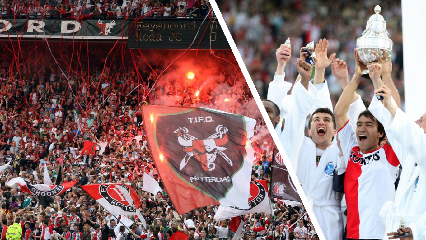 Trophy Day • Feyenoord luistert eeuwfeest op met winst in KNVB Beker (2008)