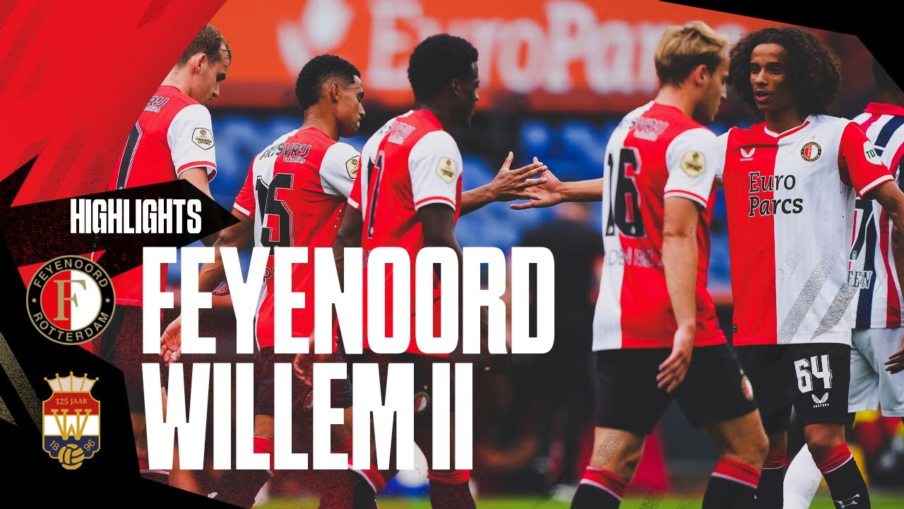 Samenvatting besloten oefenduel Feyenoord - Willem II (3-0)