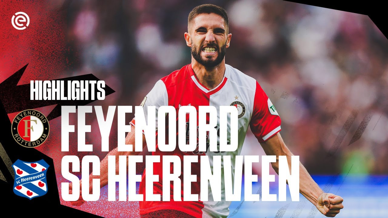 [VIDEO] Samenvatting Feyenoord - sc Heerenveen (6-1)
