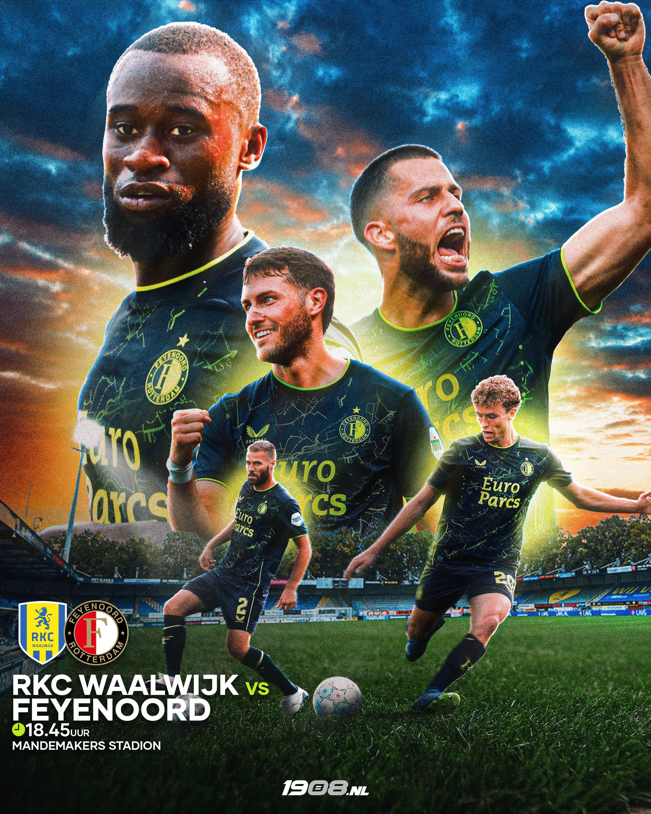 MATCHDAY • RKC Waalwijk - Feyenoord