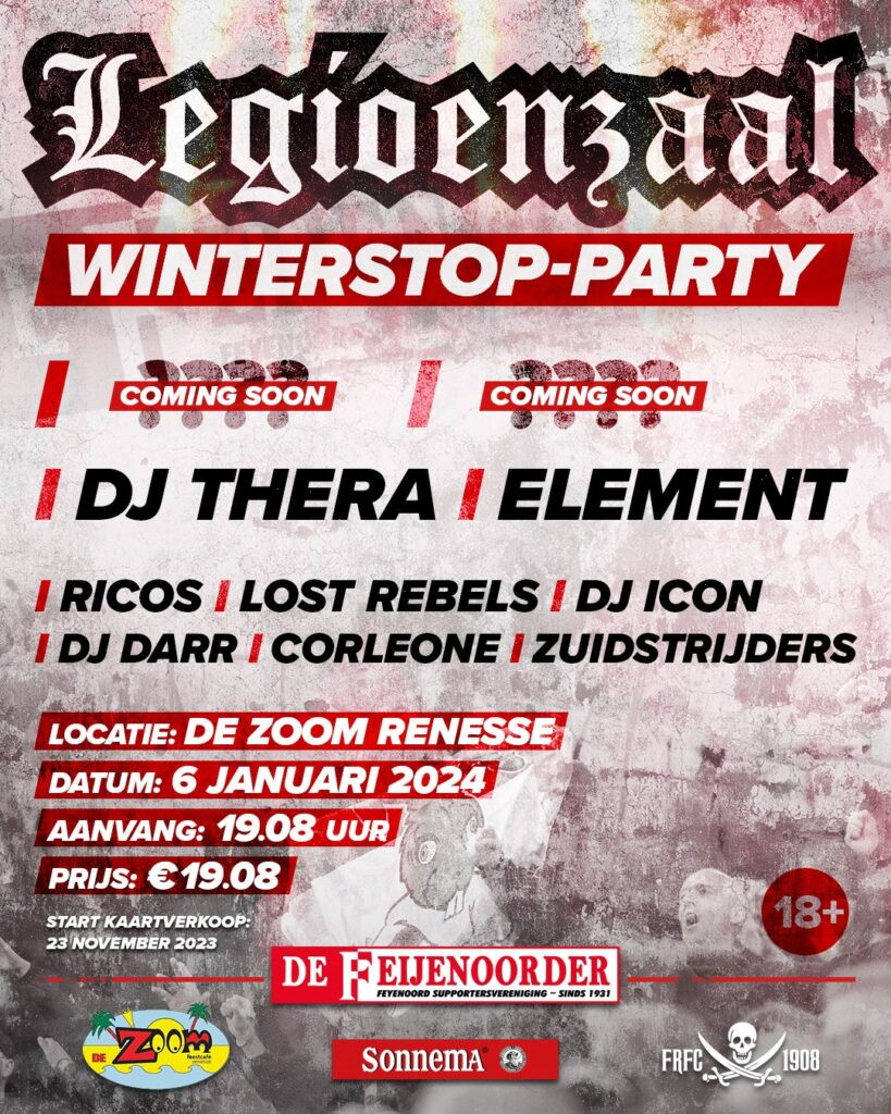Legioenzaal Winterstop-party 2024
