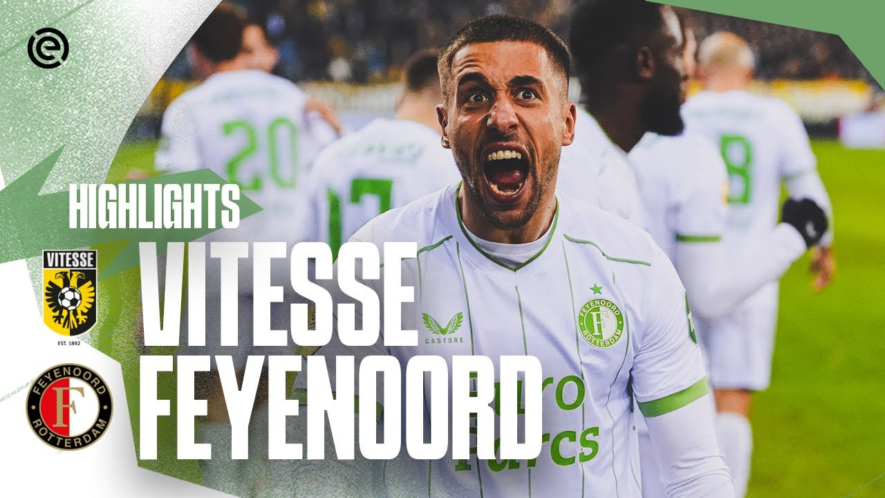 Video • Samenvatting Vitesse - Feyenoord (1-2)
