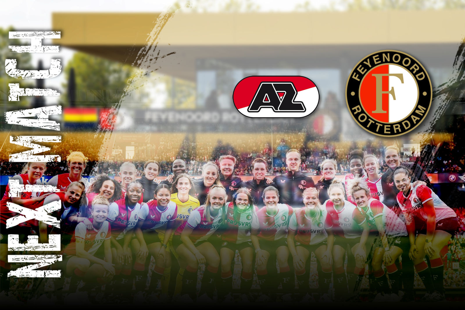 NEXT MATCH • Ook Feyenoord Vrouwen gaat op bezoek bij AZ