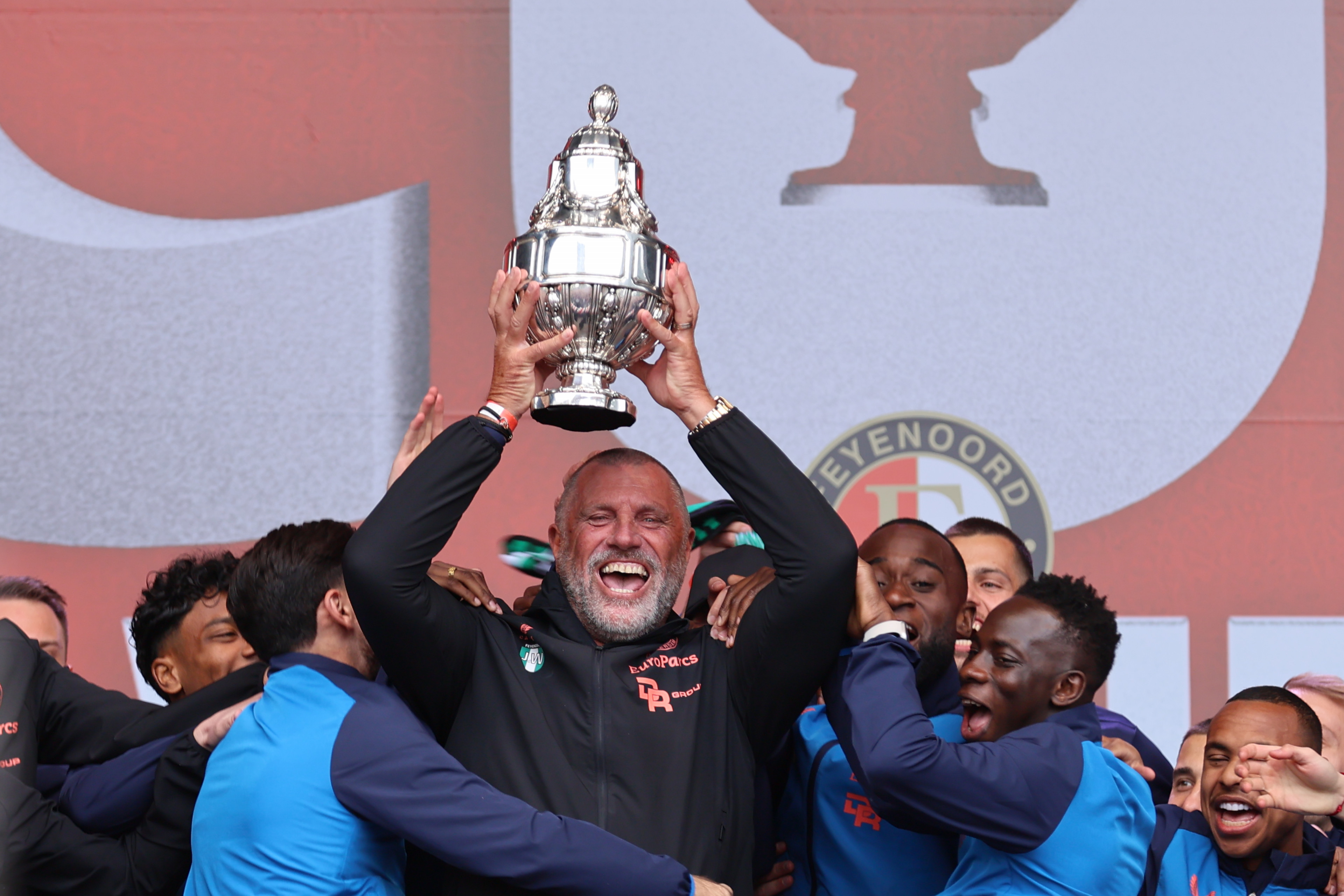 Foto's huldiging TOTO KNVB beker op de Binnenrotte