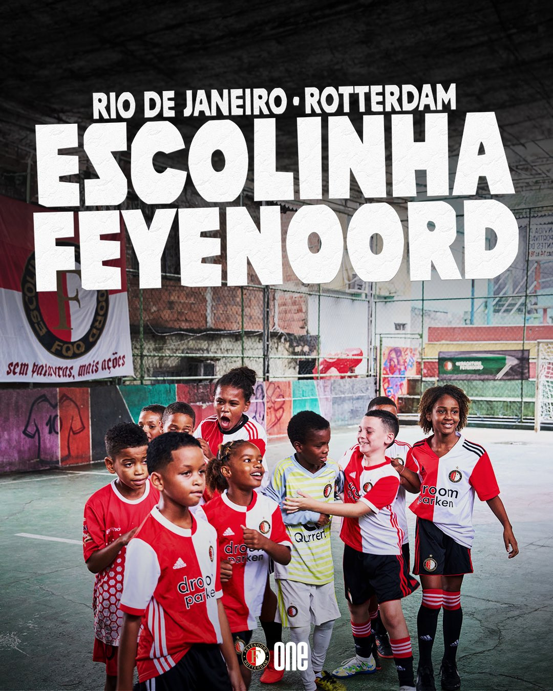 Feyenoord ONE brengt nieuwe documentaire uit: Escolinha Feyenoord
