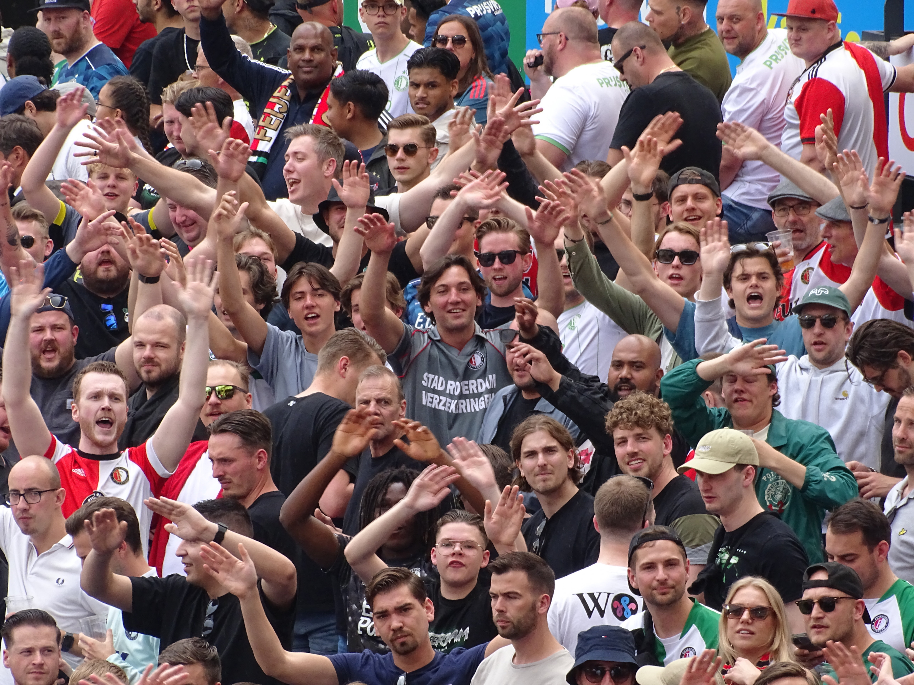 Foto's Feyenoord - Excelsior (4-0) afscheid Arne Slot