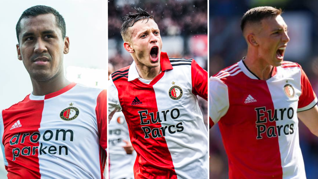 Ook deze oud-Feyenoorders zijn te bewonderen op een eindtoernooi