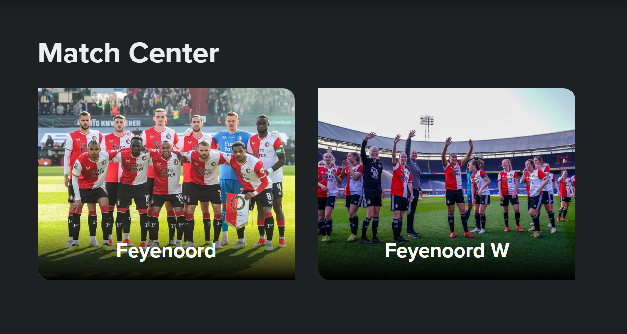 1908.nl lanceert een gloednieuw Match Center!