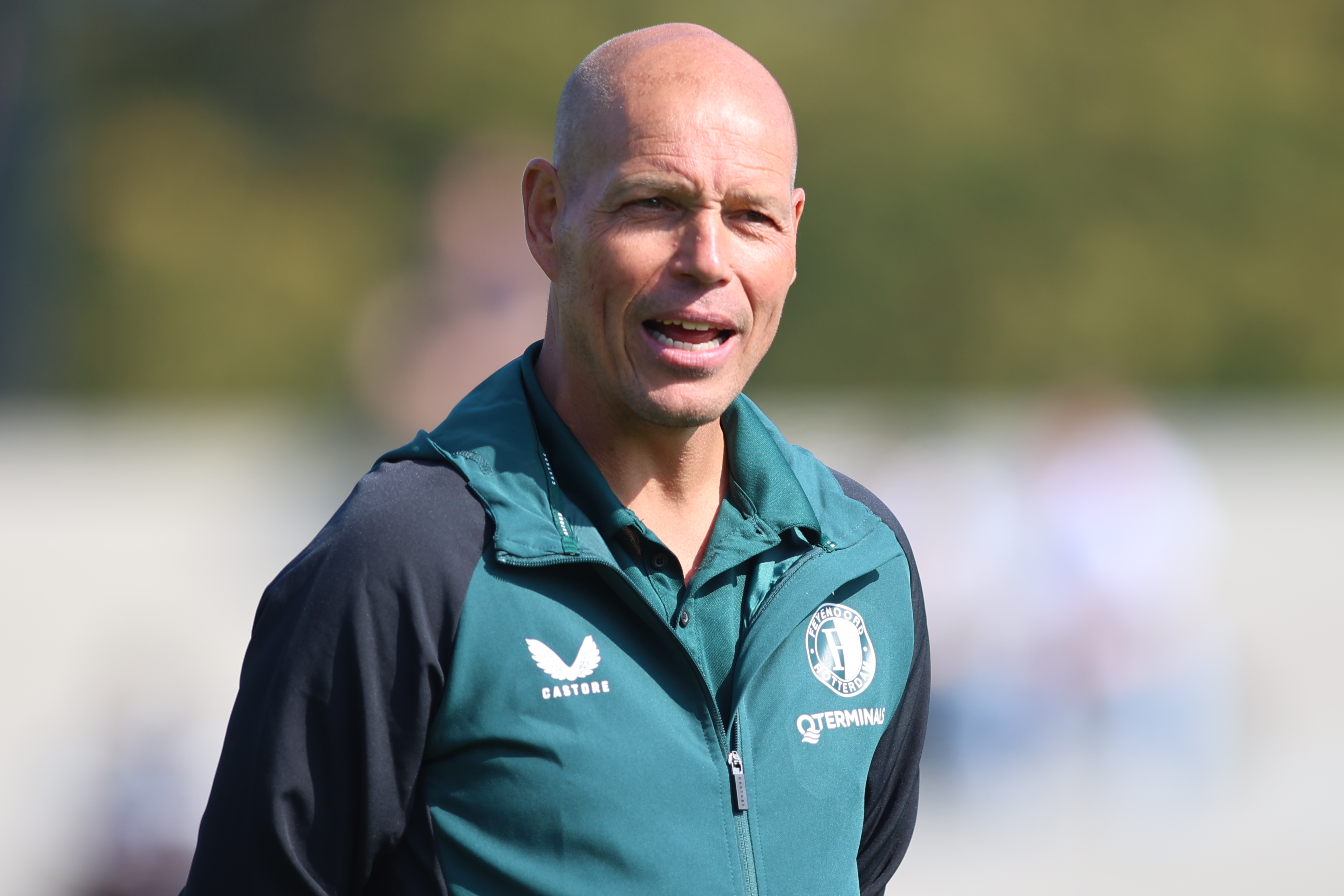 Coach Dennis te Braak Feyenoord O19 -  Jim Breeman Sports Photography