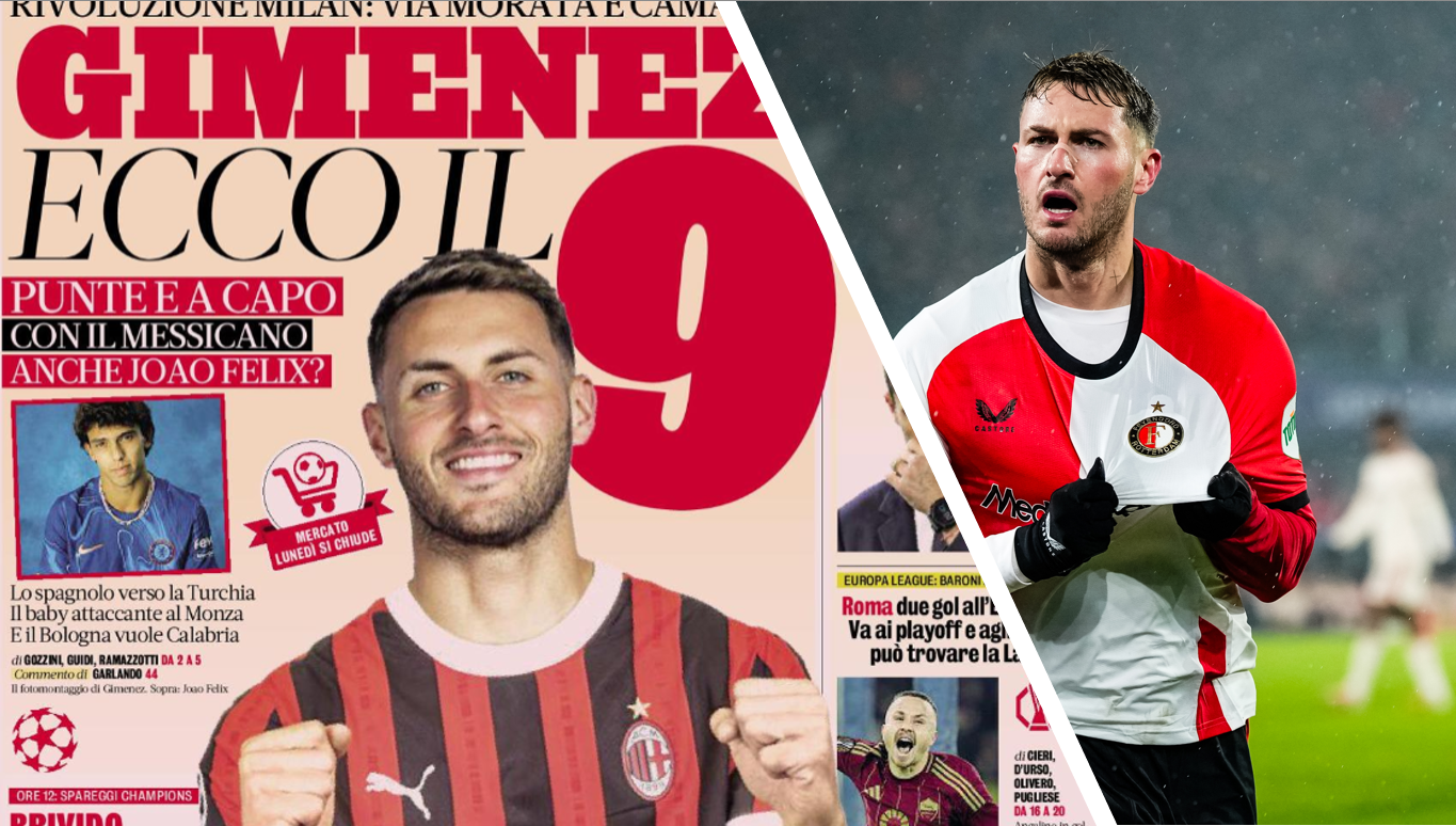 Italiaanse media lopen warm voor komst Gimenez naar AC Milan