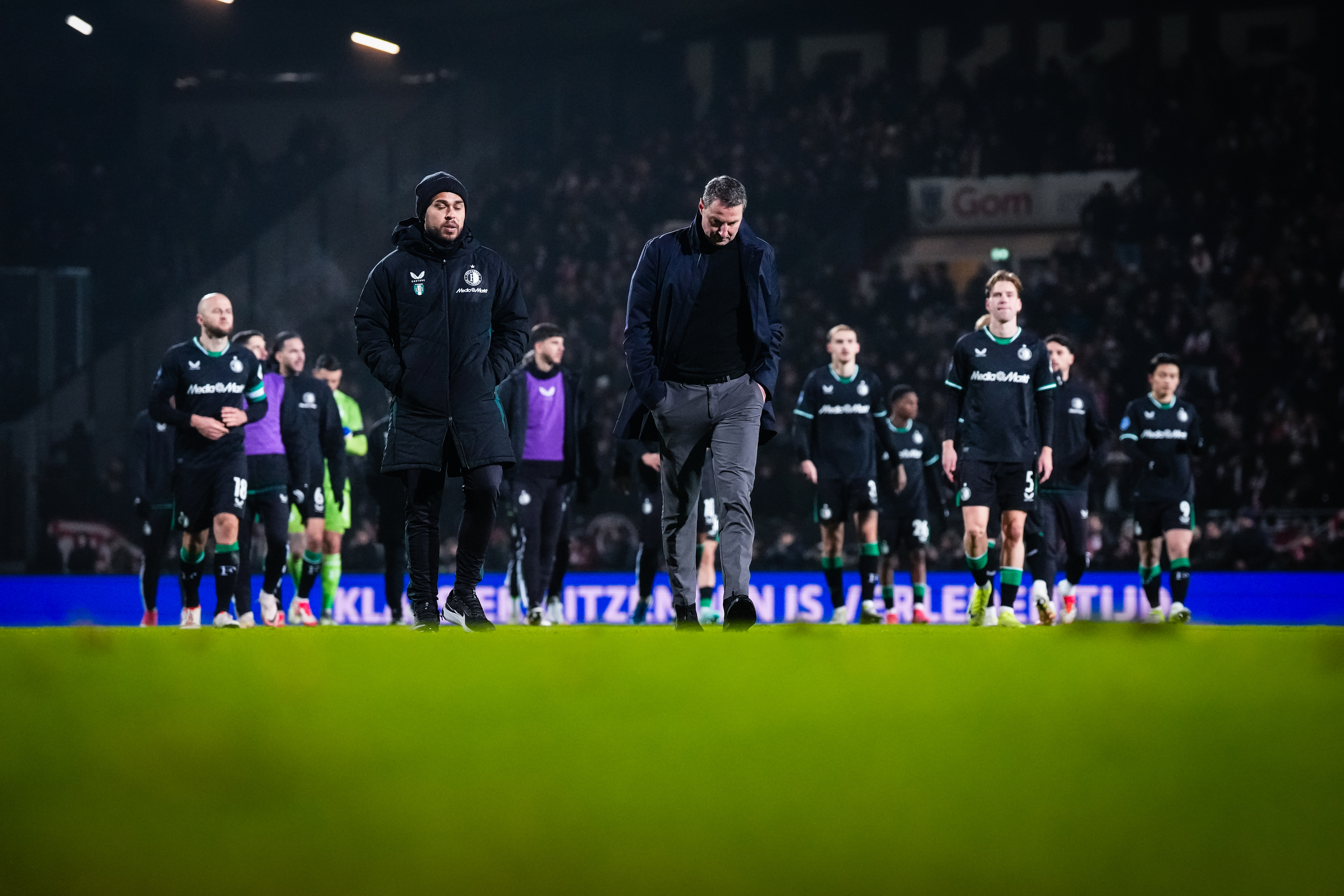 Feyenoord morst nu al meer punten dan in volledige seizoenen onder Slot