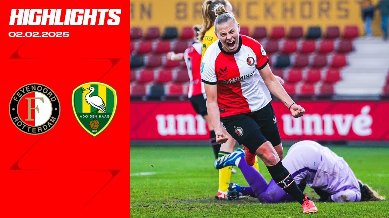 Highlights • Feyenoord V1 - Ado Den Haag