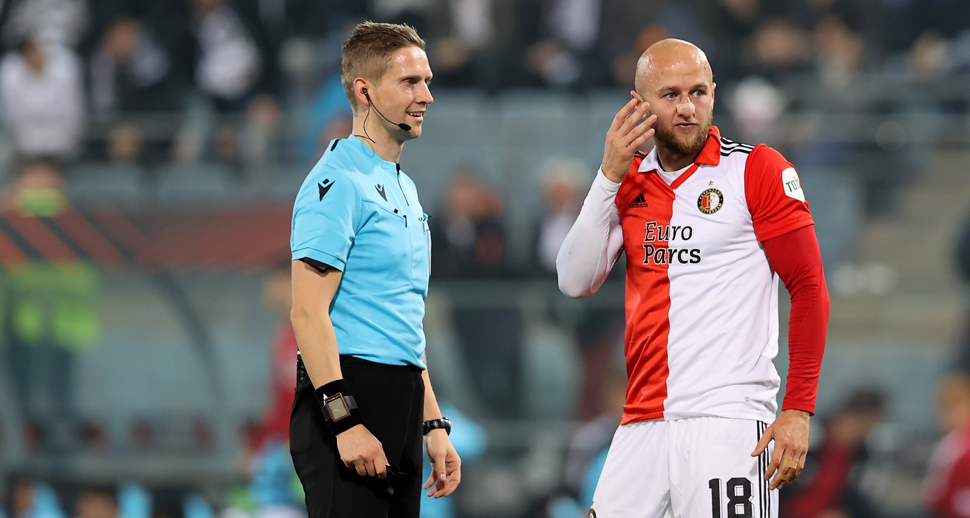 Noorse scheidsrechter Eskas fluit Feyenoord - Inter