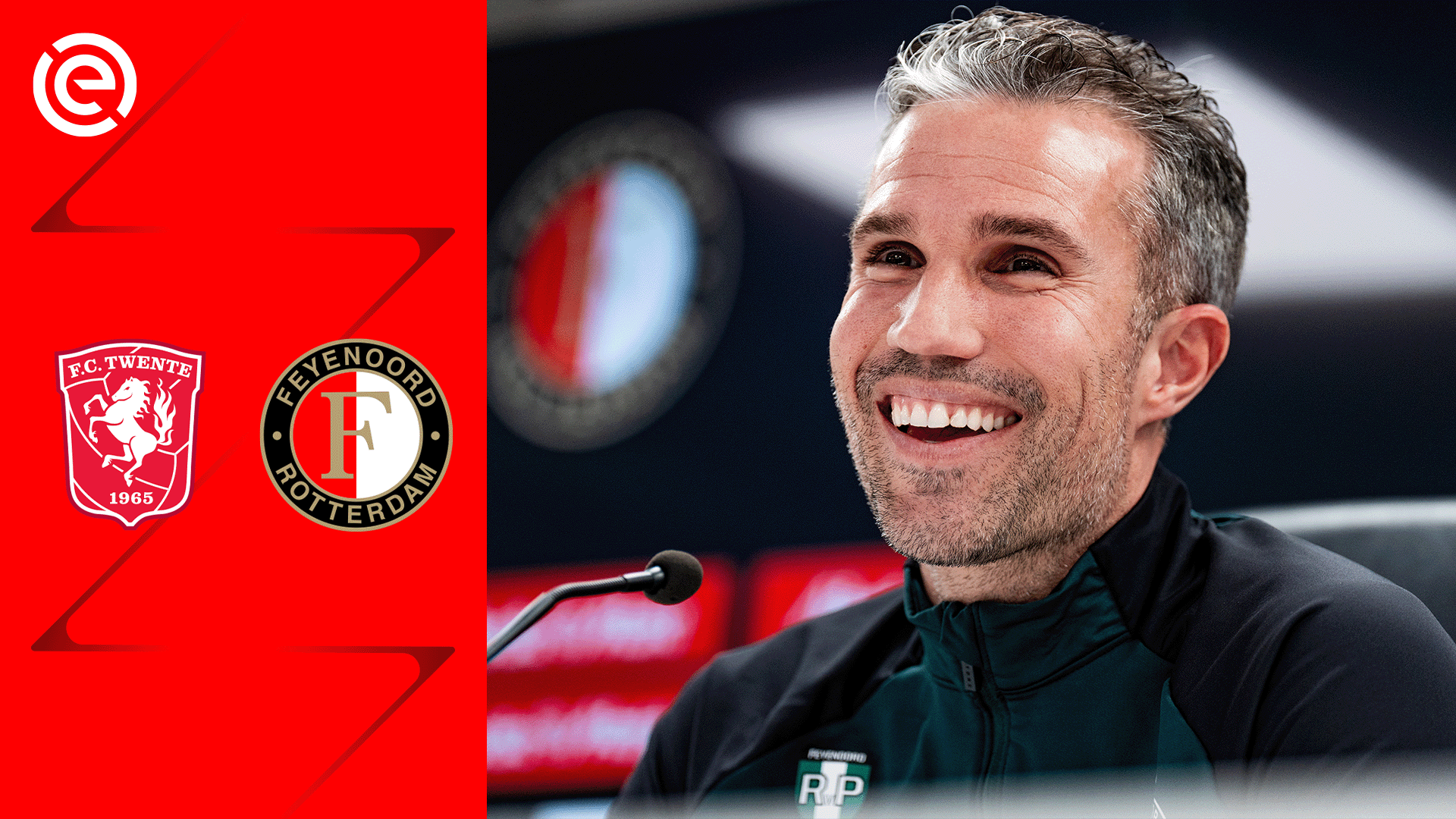 [LIVE 14:15] Persconferentie Van Persie richting kraker tegen Twente