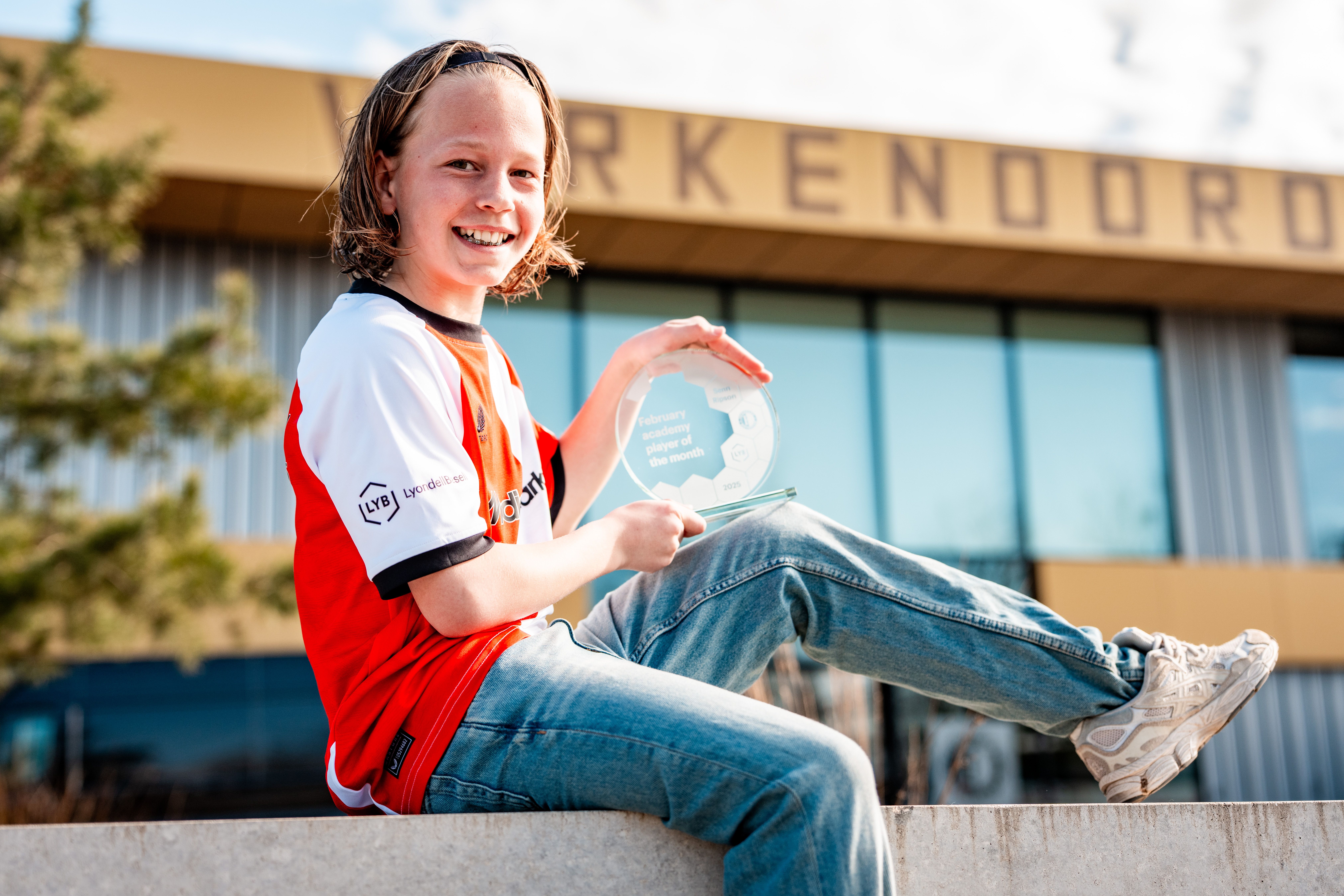 Senn Ripson verkozen tot jeugdspeler van de maand februari