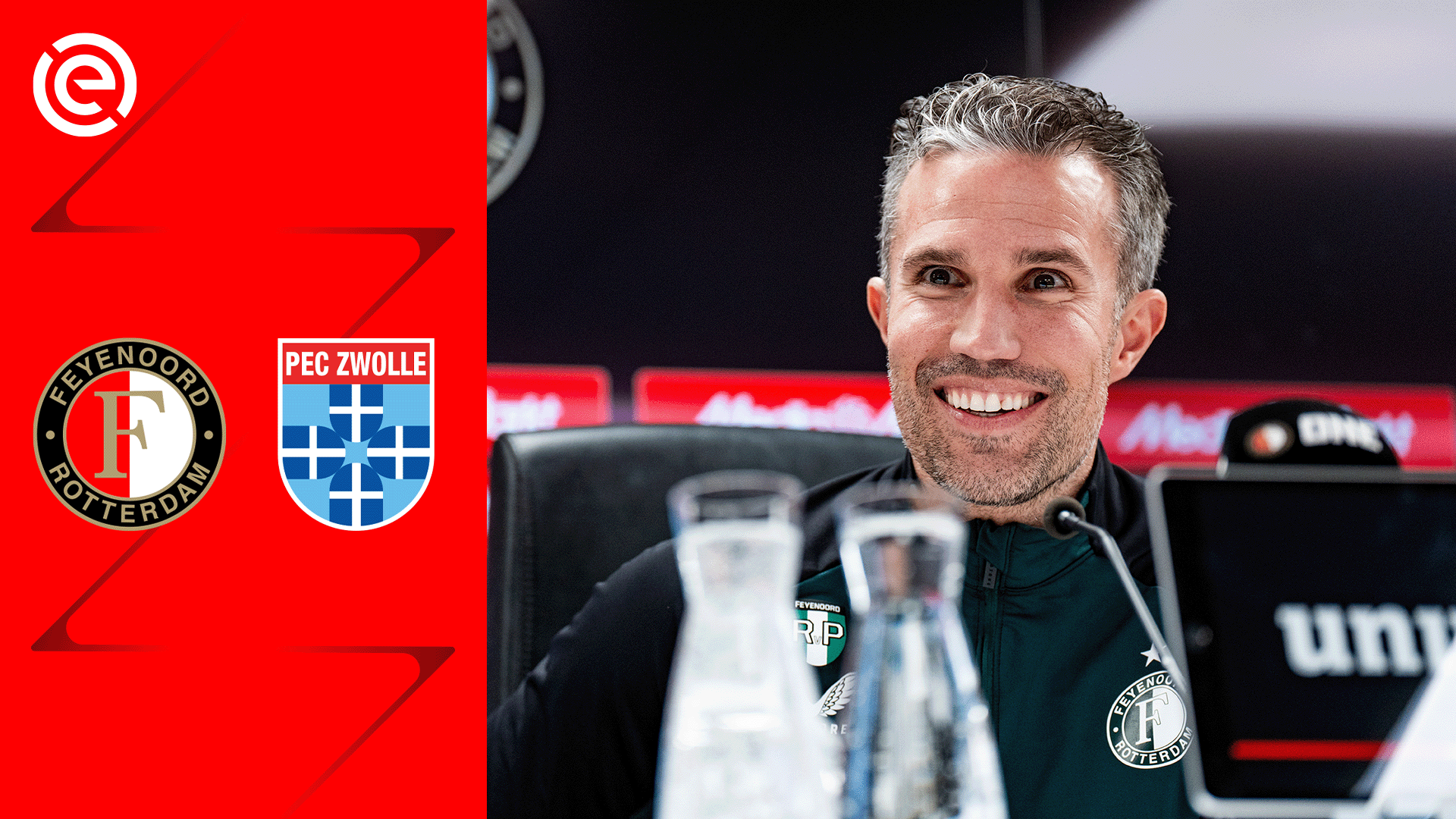 LIVE 14:15 • Van Persie blikt vooruit op Feyenoord - PEC Zwolle