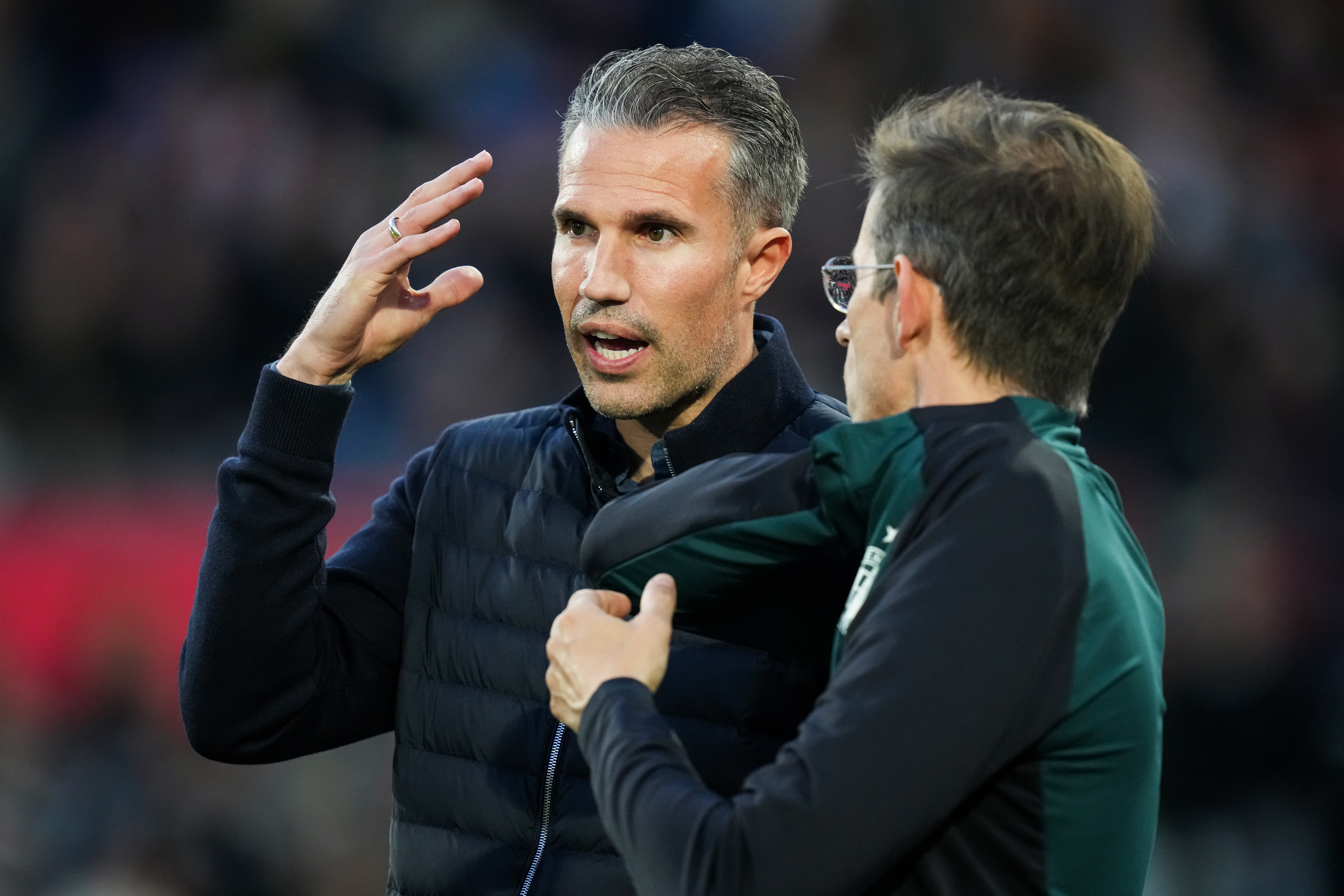 Robin van Persie over Sem Steijn: ''Sem heeft een sterke mindset, hij wil iedere dag beter worden en staat open om te leren''