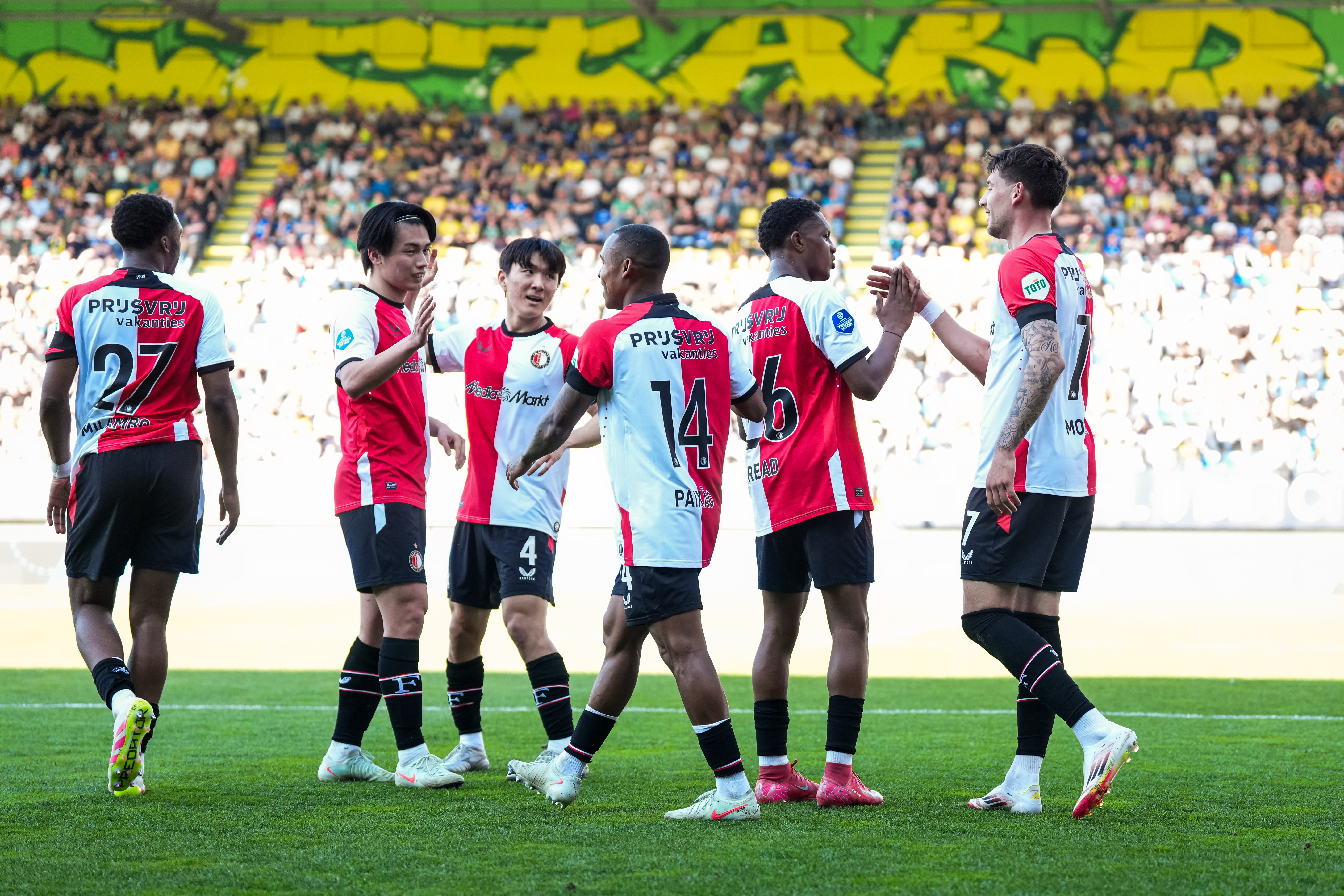 Beoordeel de spelers van Feyenoord na het uitduel tegen Fortuna Sittard