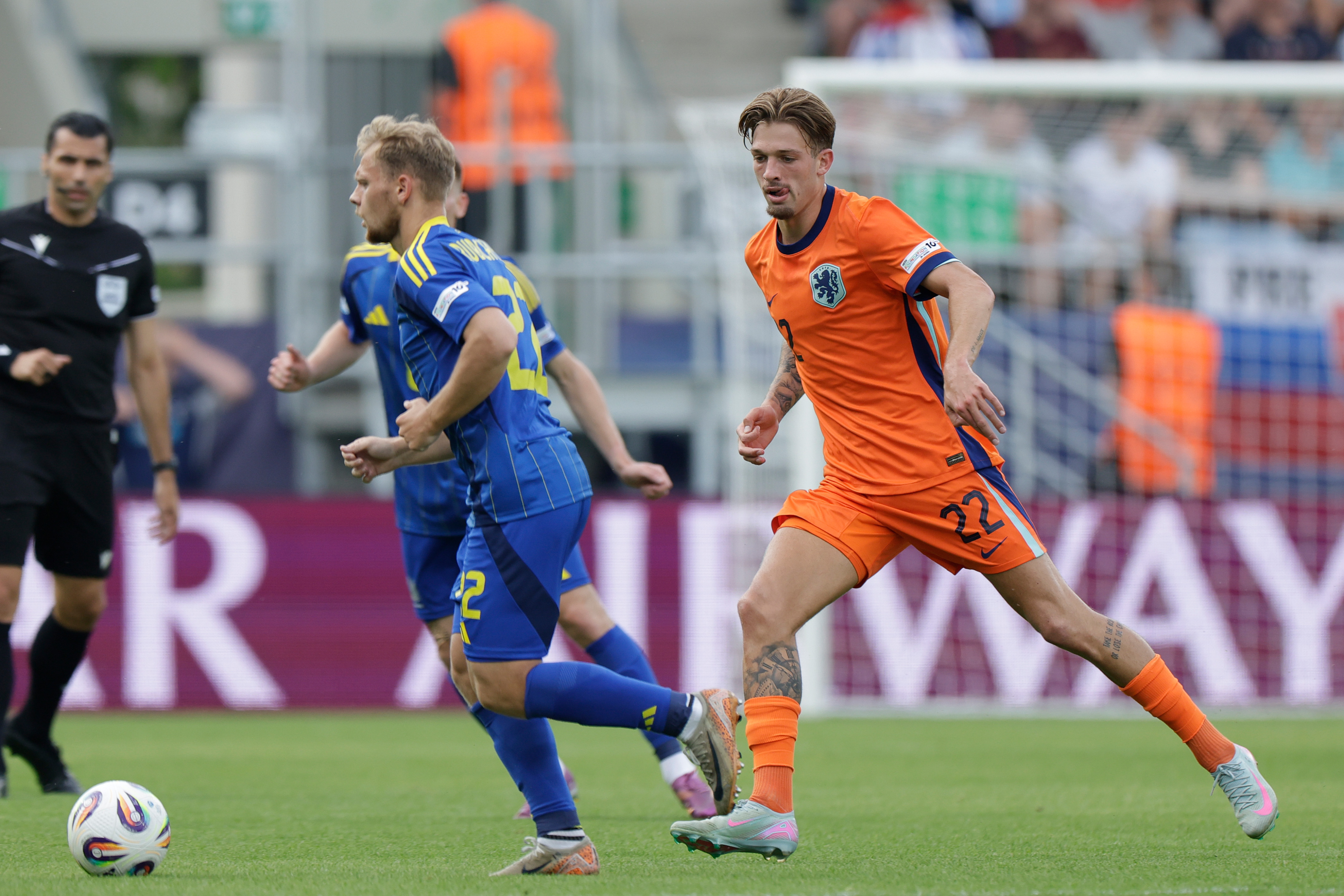 Jong Oranje door naar kwartfinale na goal Valente; Kasanwirjo en Milambo komen niet in actie