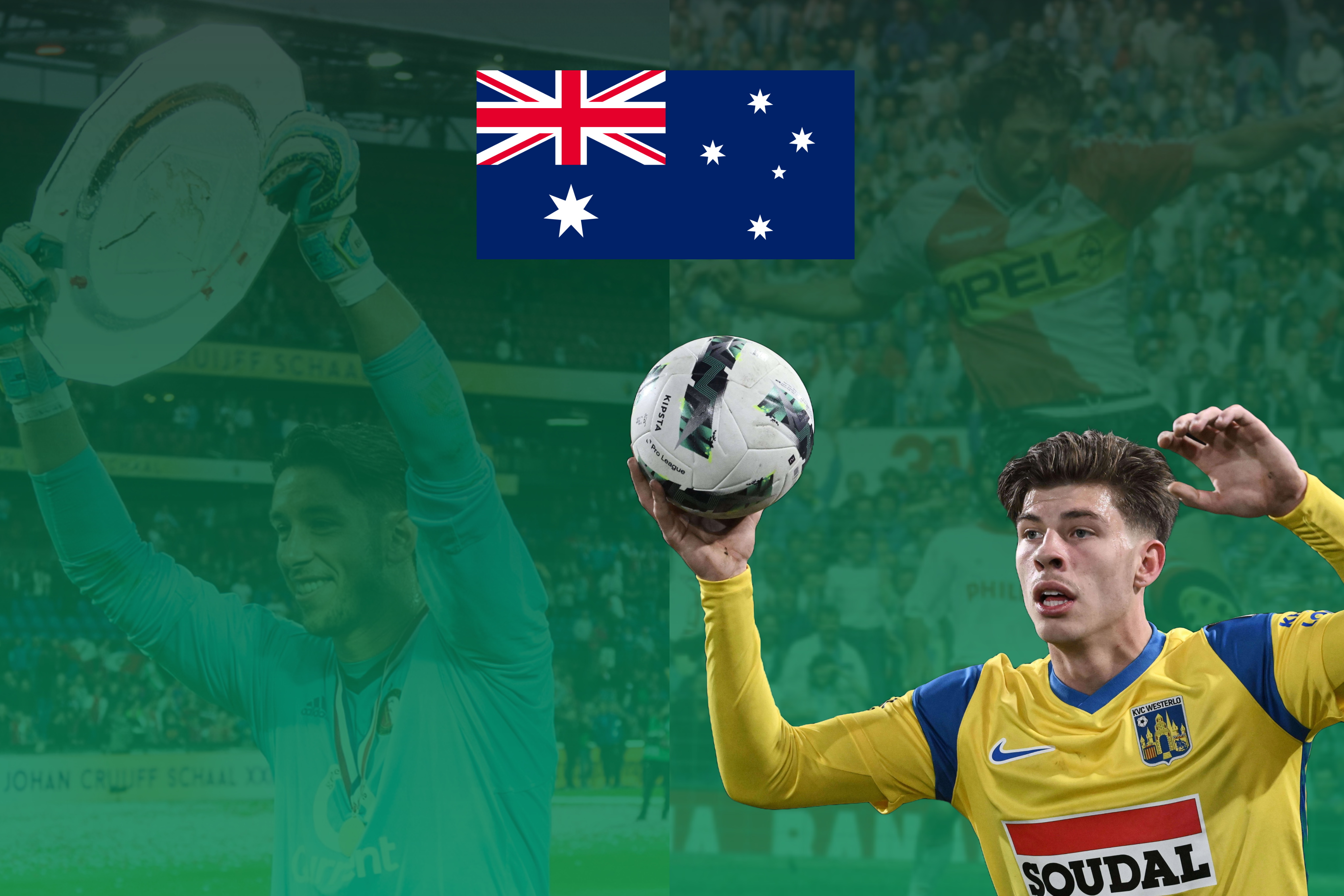 Aussies in De Kuip: deze spelers gingen Bos voor