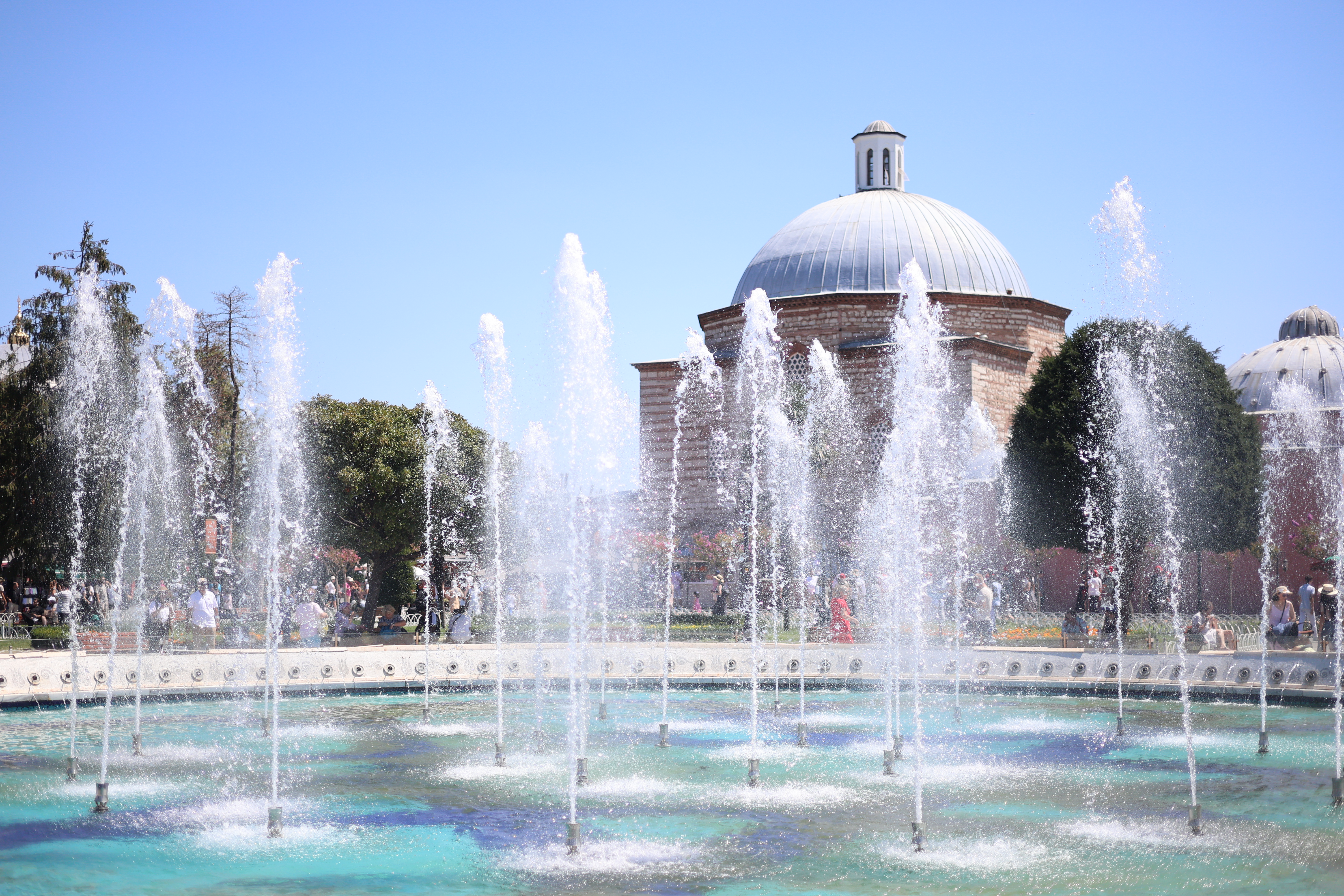 Fontain blue mosque Istanbul - Jim Breeman Sports Photography