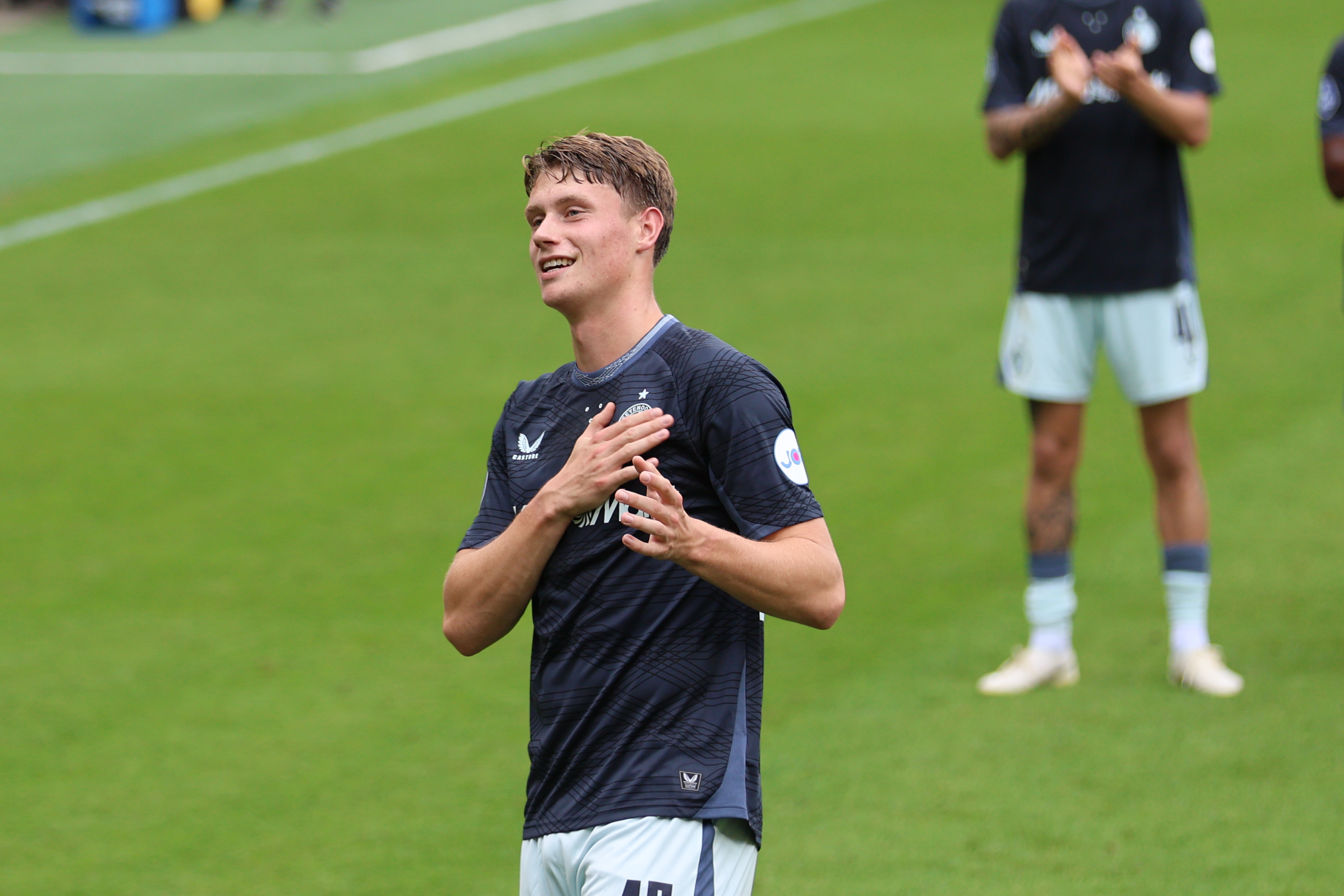 Kraaijeveld in de basis bij overwinning Nederland O19