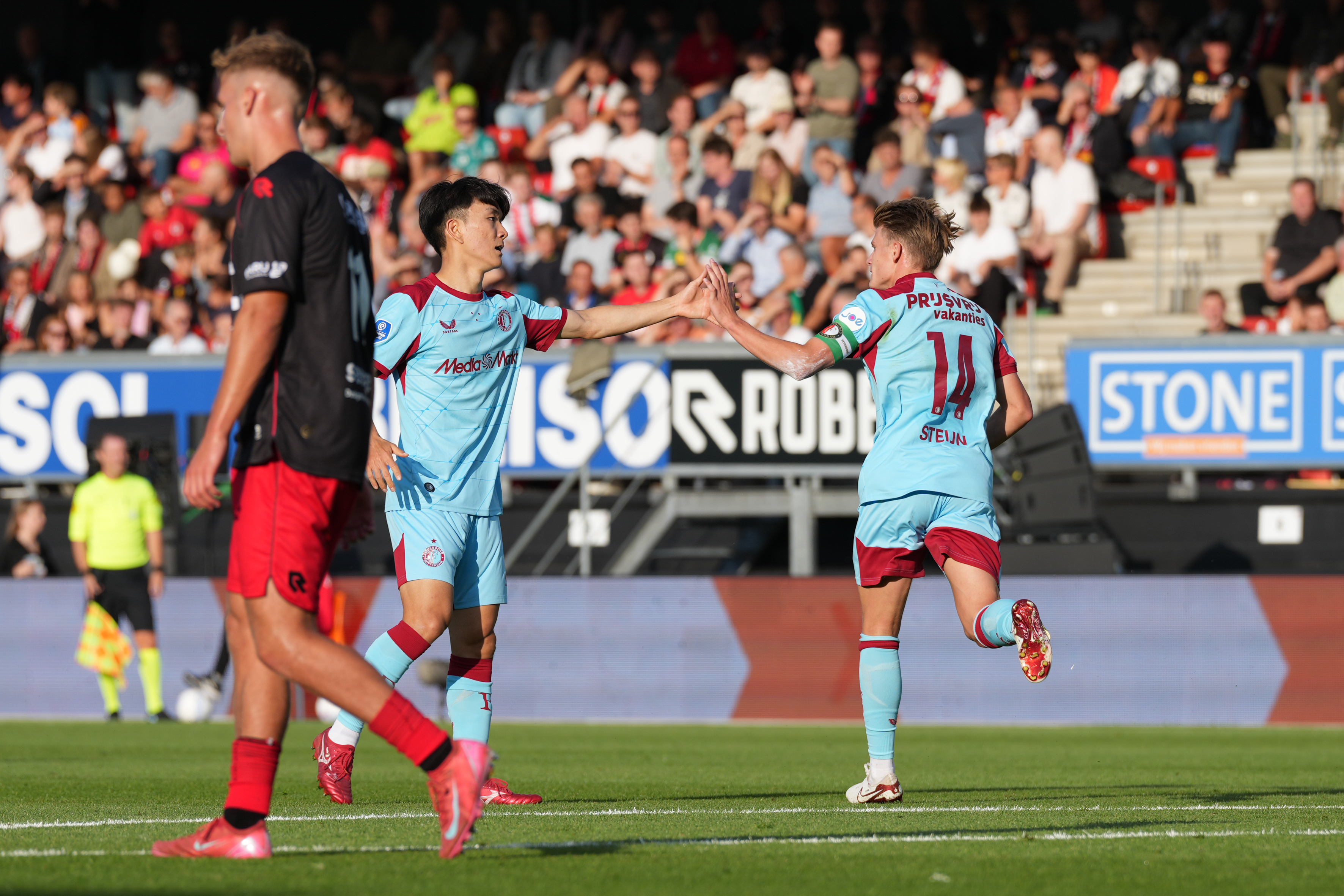 Feyenoord wint moeizaam de stadsderby in Kralingen