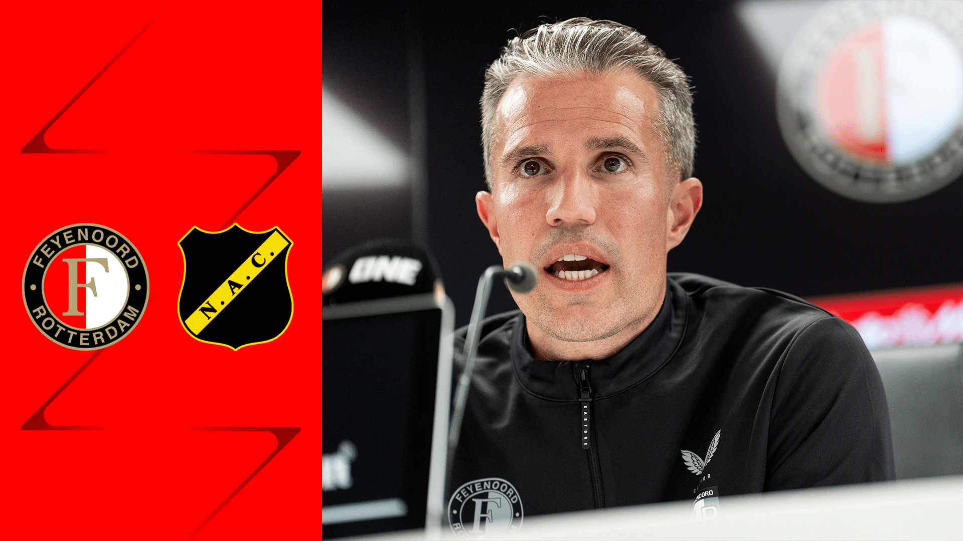 [LIVE 14:15] Van Persie blikt vooruit op seizoensouverture tegen NAC