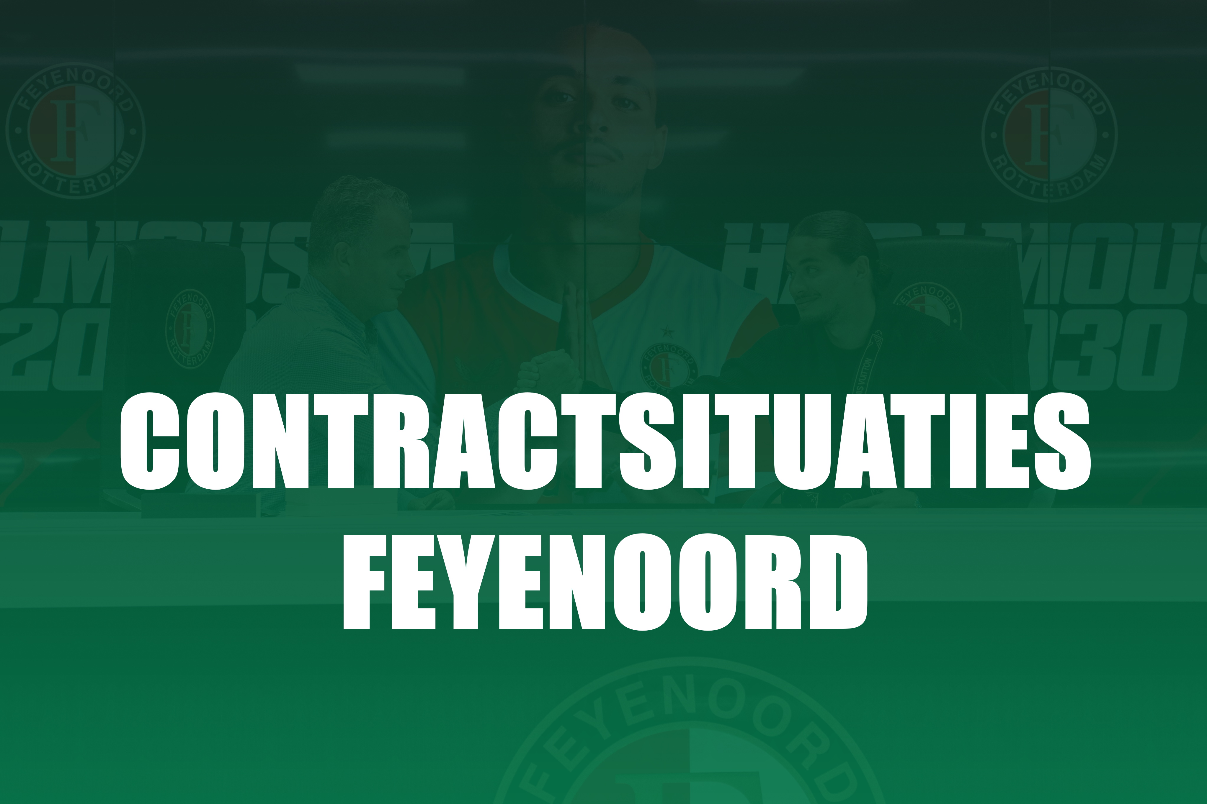Dit zijn de huidige contractsituaties bij Feyenoord