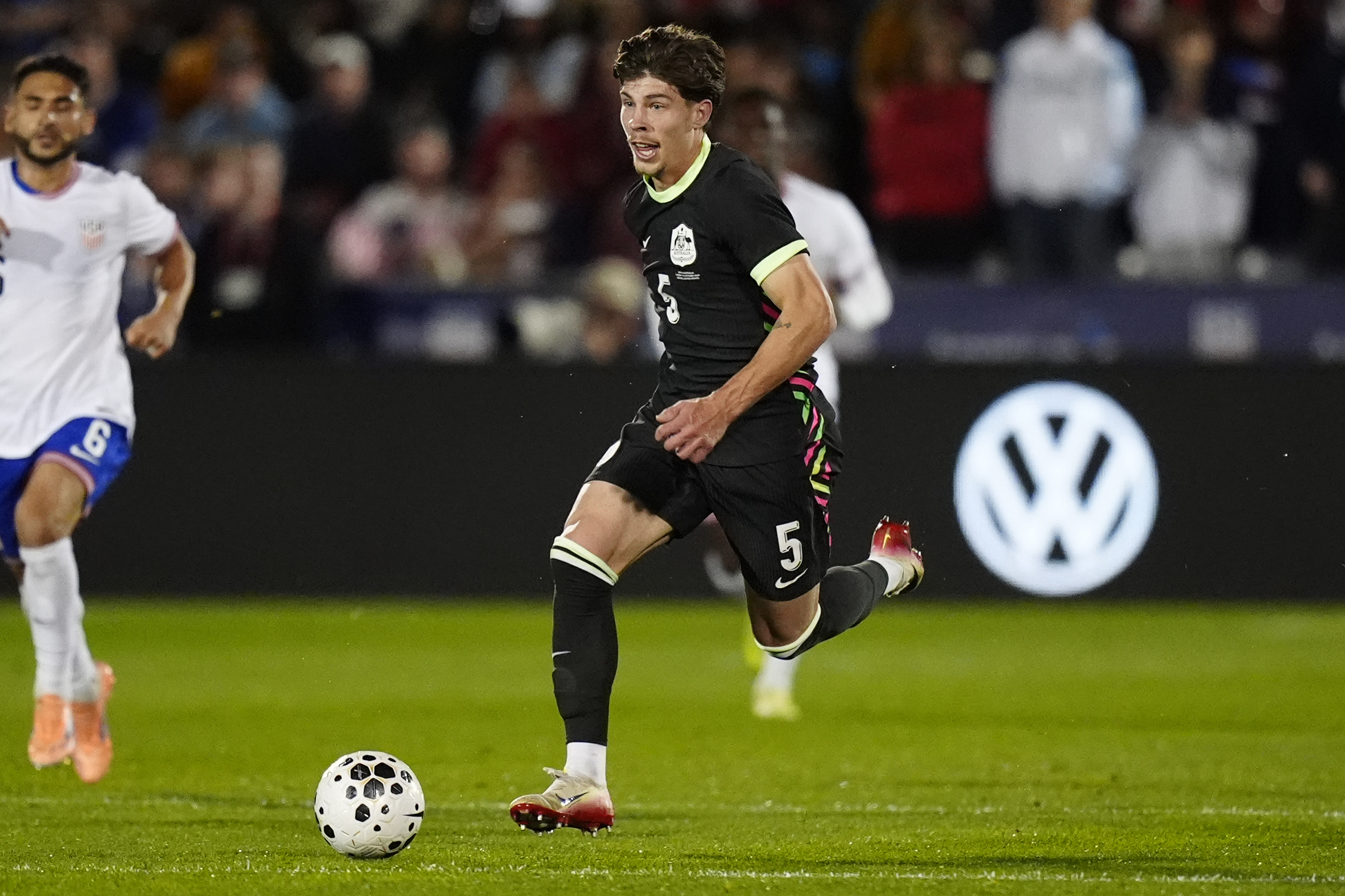 Jordan Bos verkozen tot Man of the Match na doelpunt tegen VS