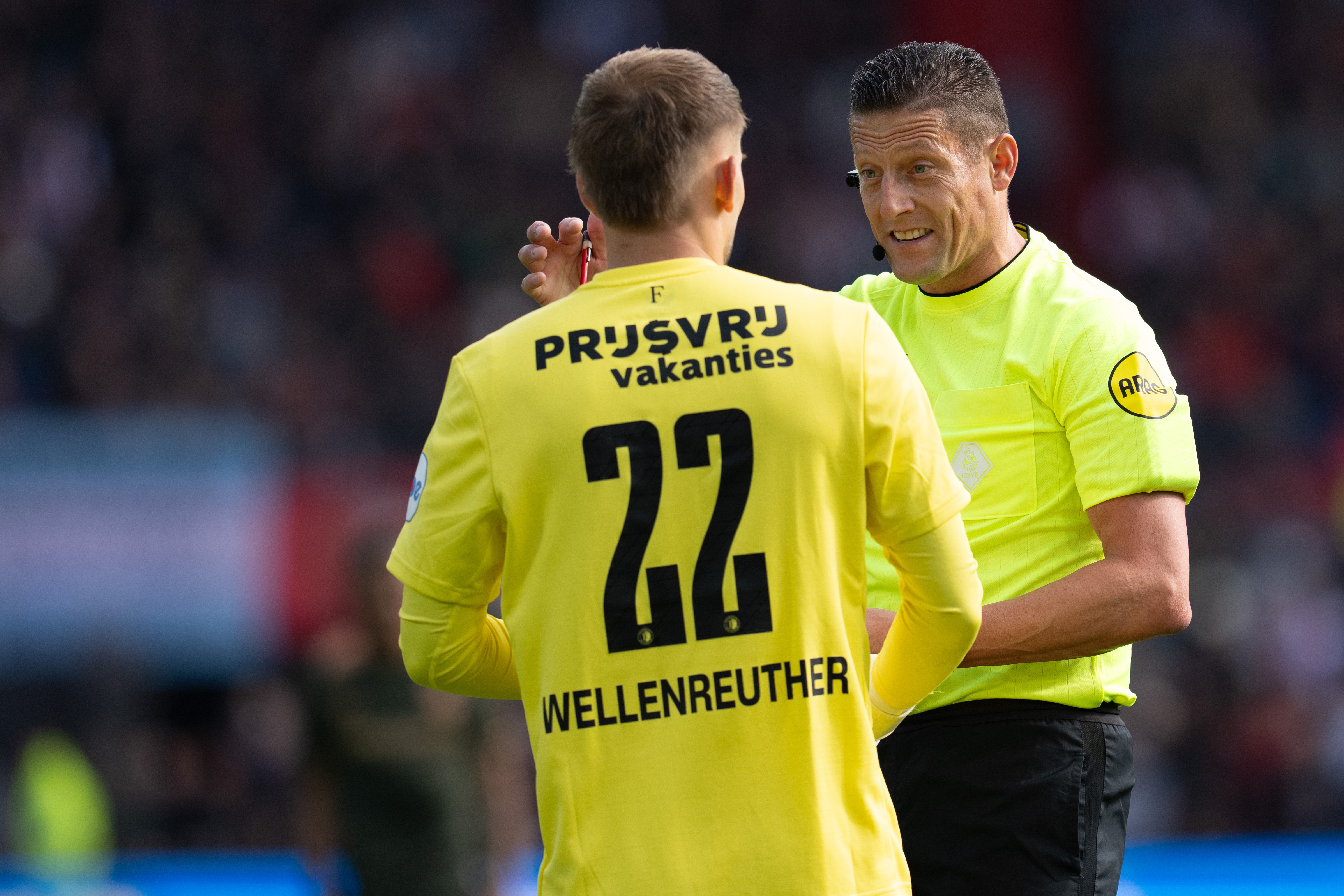 Video • Feyenoord - FC Utrecht door de ogen van de scheidsrechter