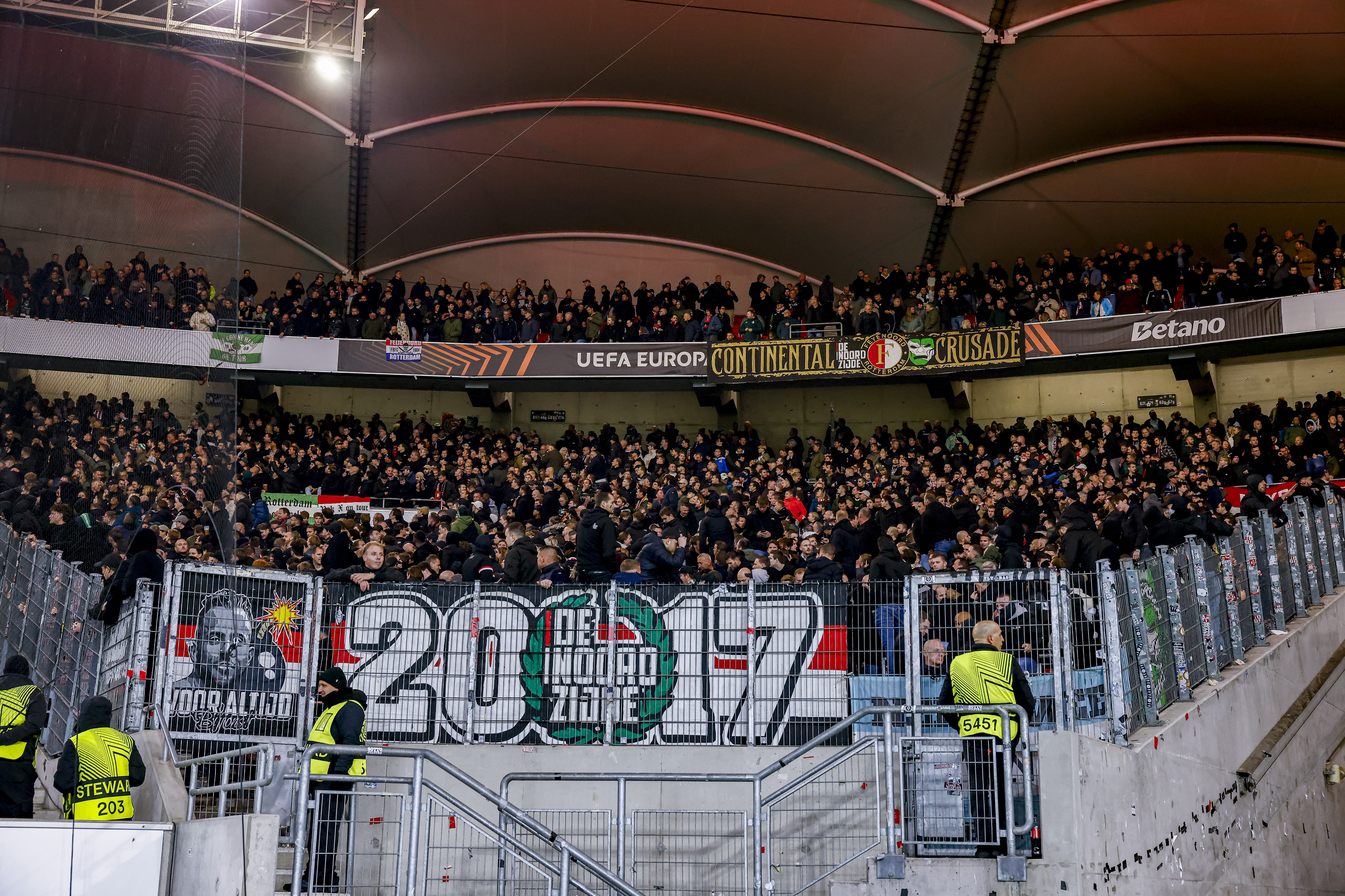 Feyenoord kan ook na uitbreiding rekenen op vol uitvak tegen FCSB